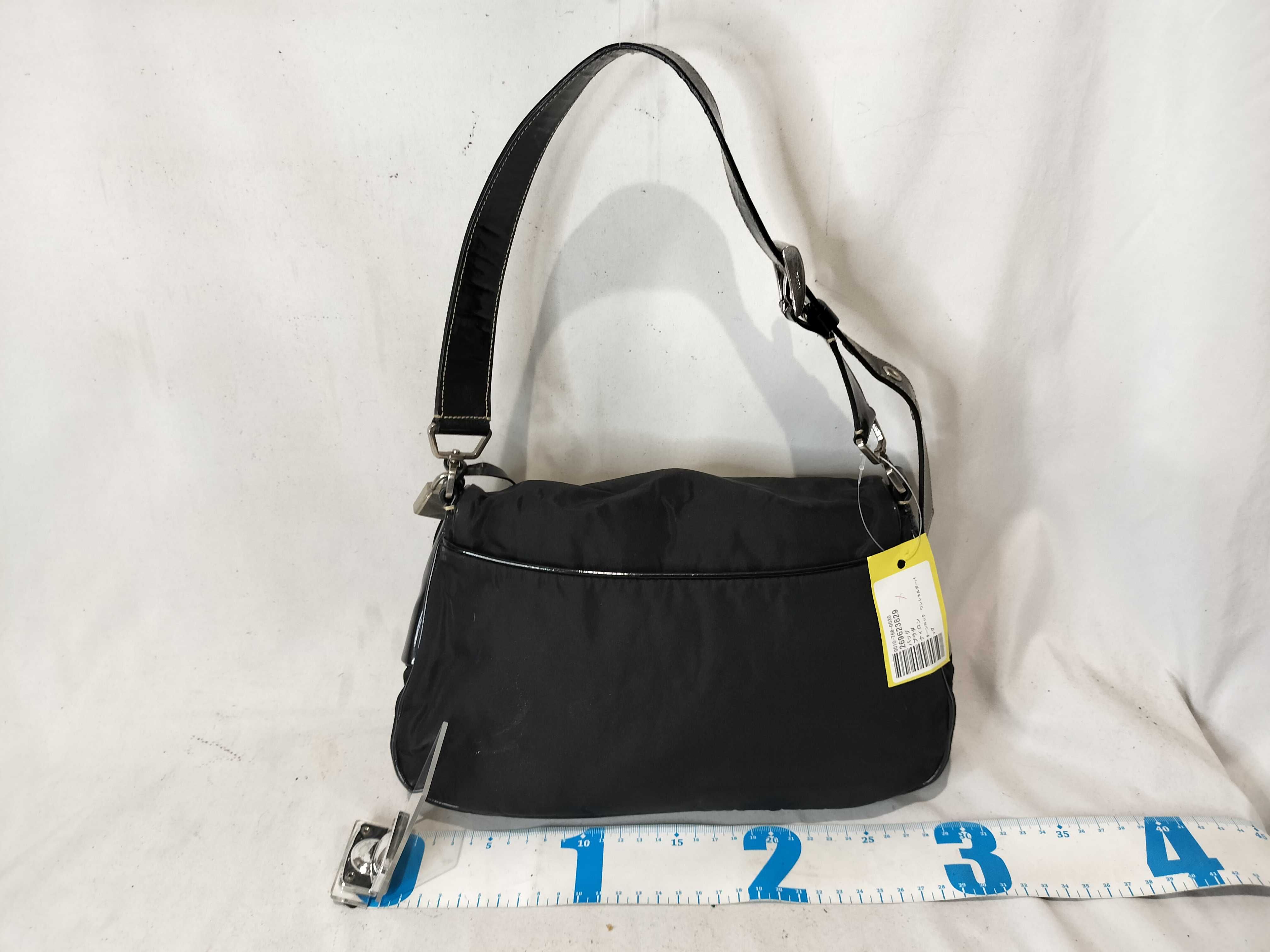 Nylon Turnlock One-Shoulder Bag Handbag — view 2