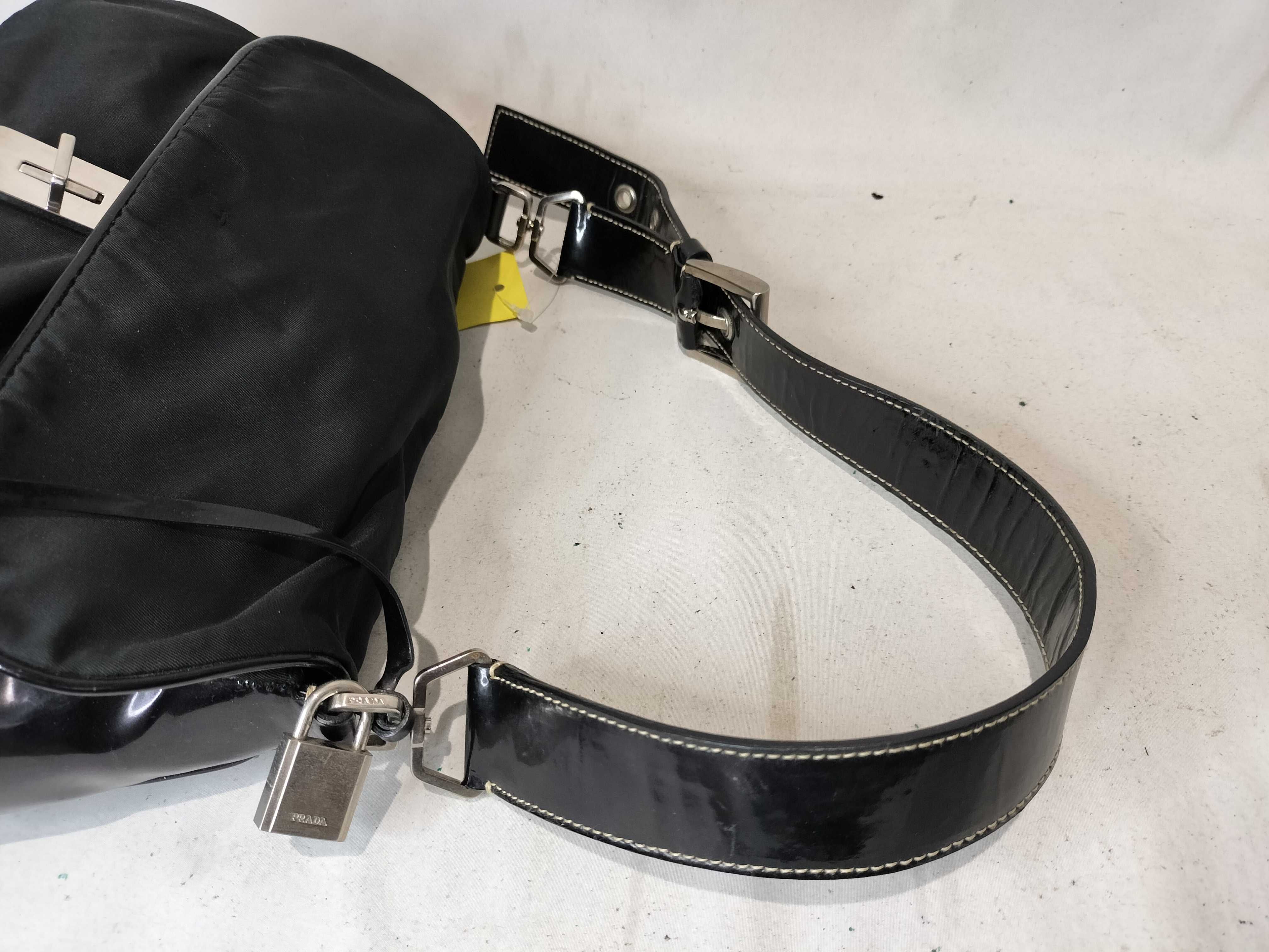Nylon Turnlock One-Shoulder Bag Handbag — view 3