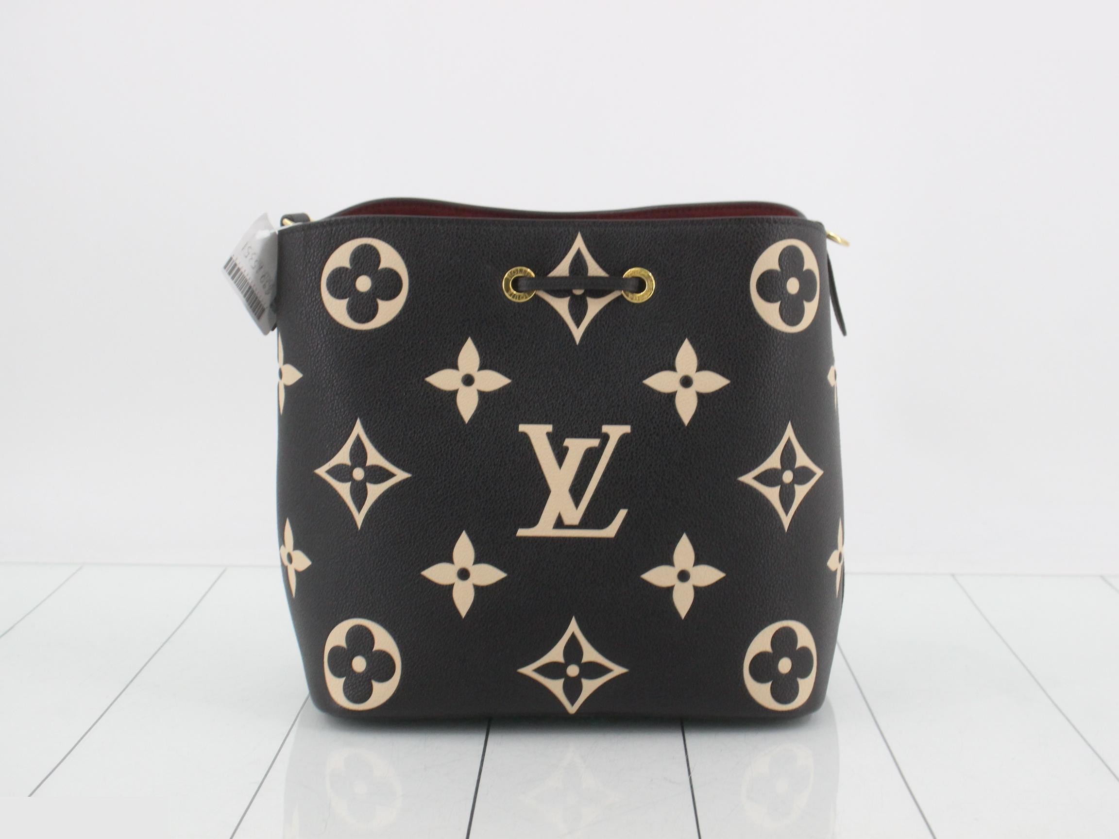 NeoNoe MM Bicolor Monogram Empreinte Leather — view 2