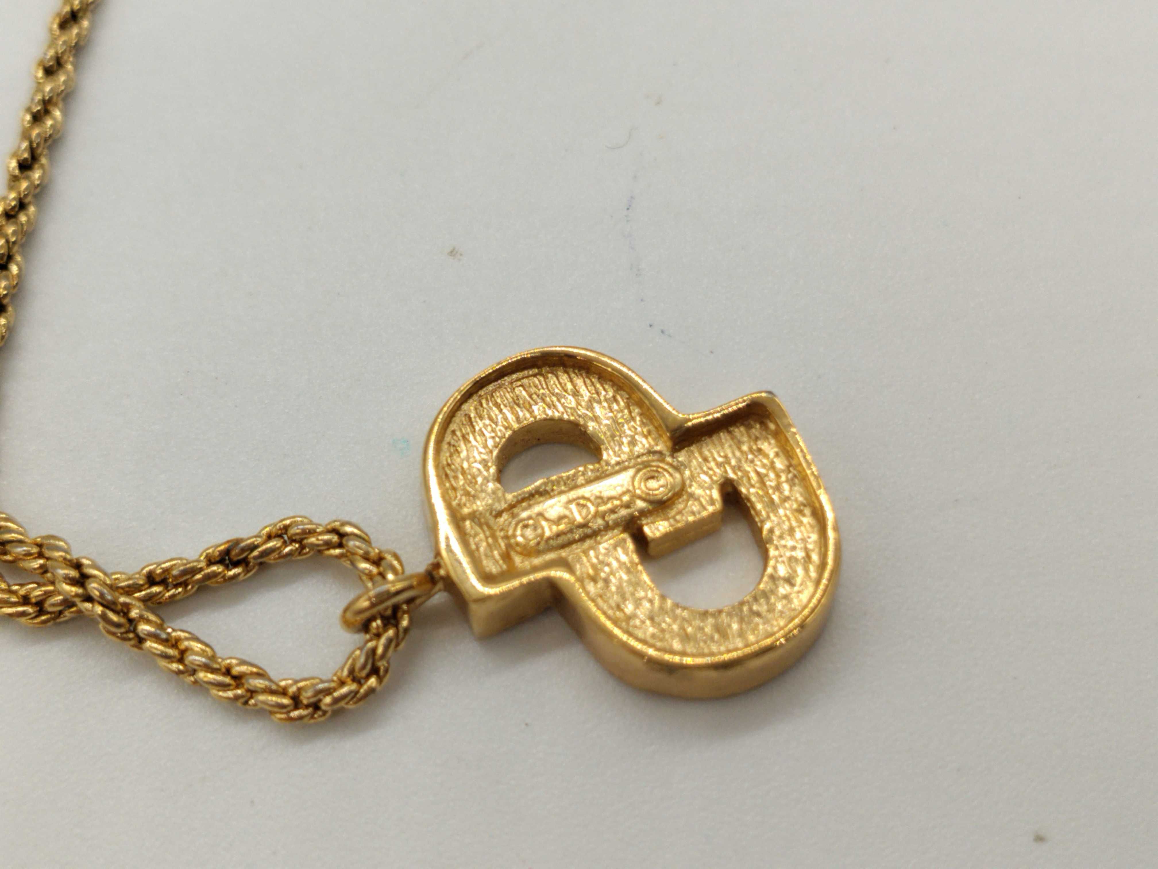 CD Rhinestone Necklace — view 3