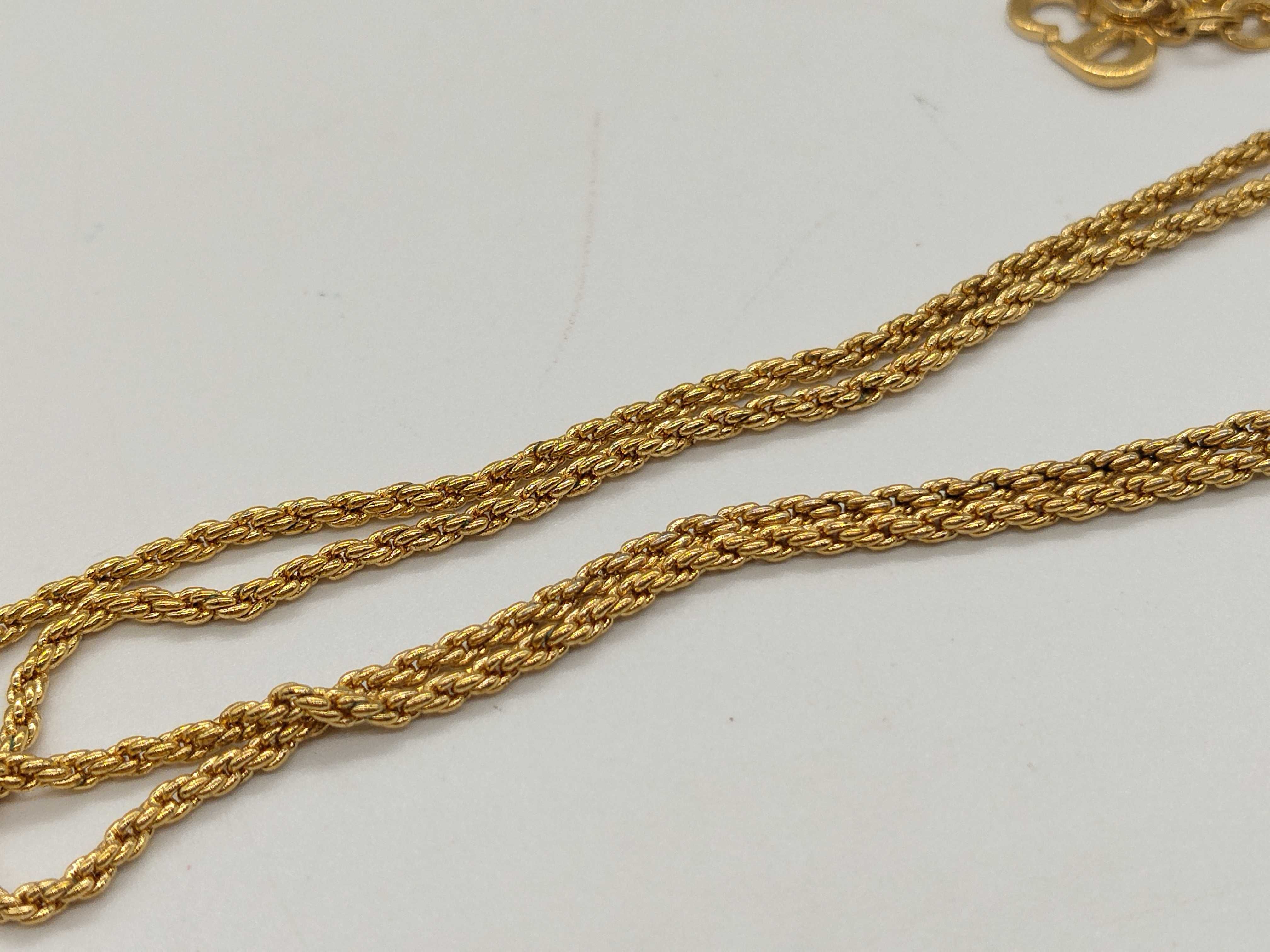CD Rhinestone Necklace — view 5