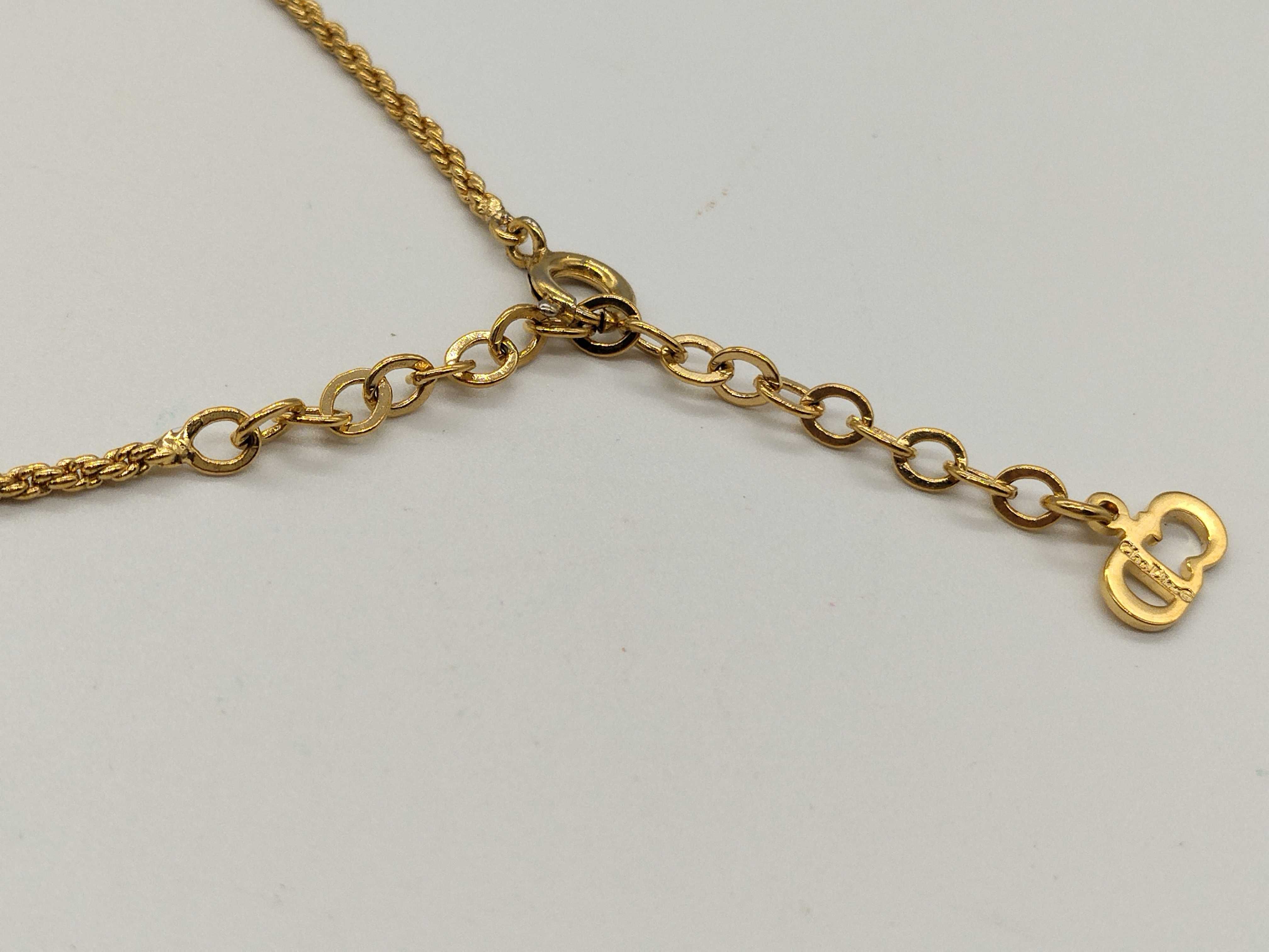 CD Rhinestone Necklace — view 6