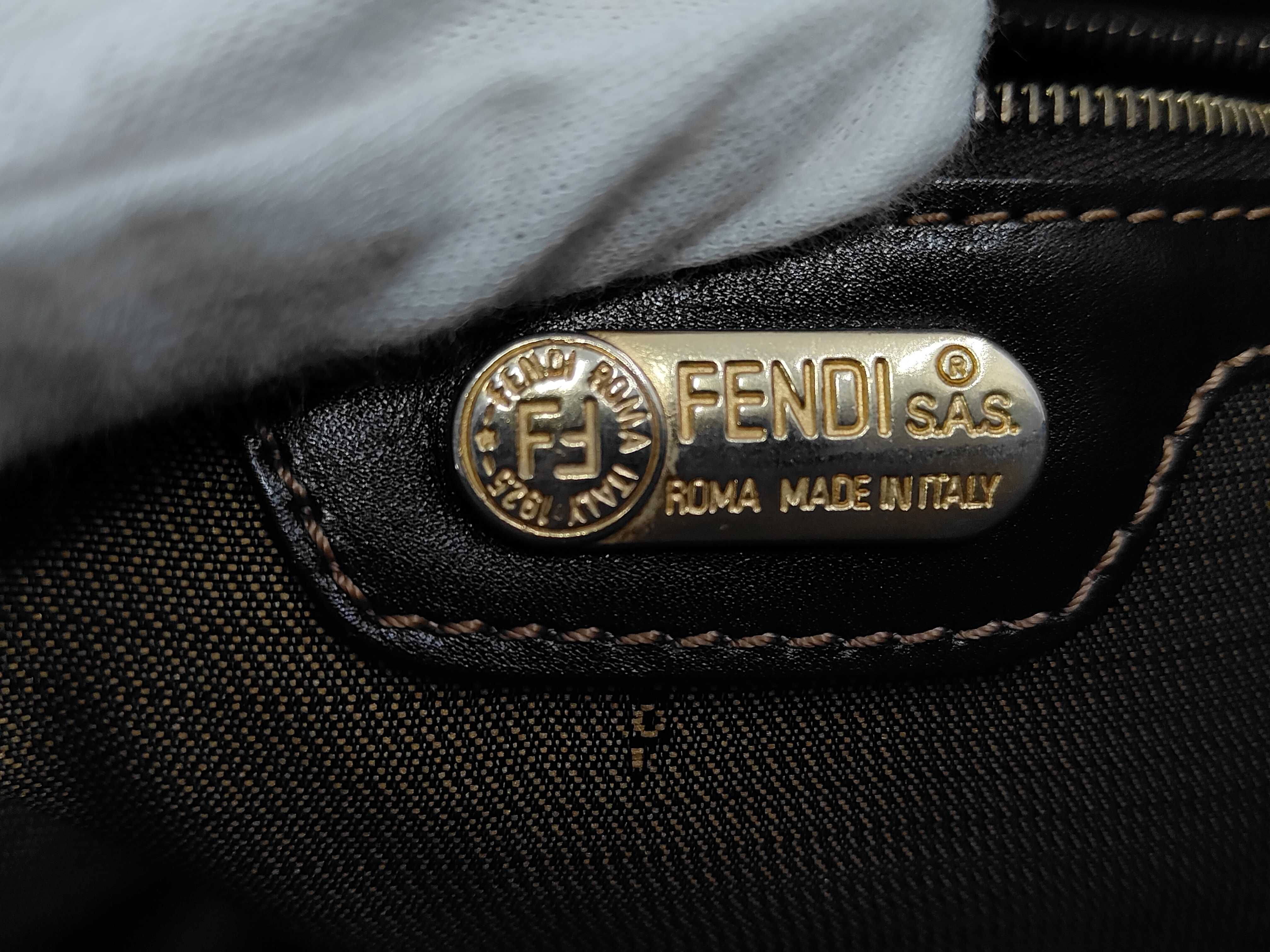 Zucca Pattern Fendi Zucca 2-Way Handbag — view 11