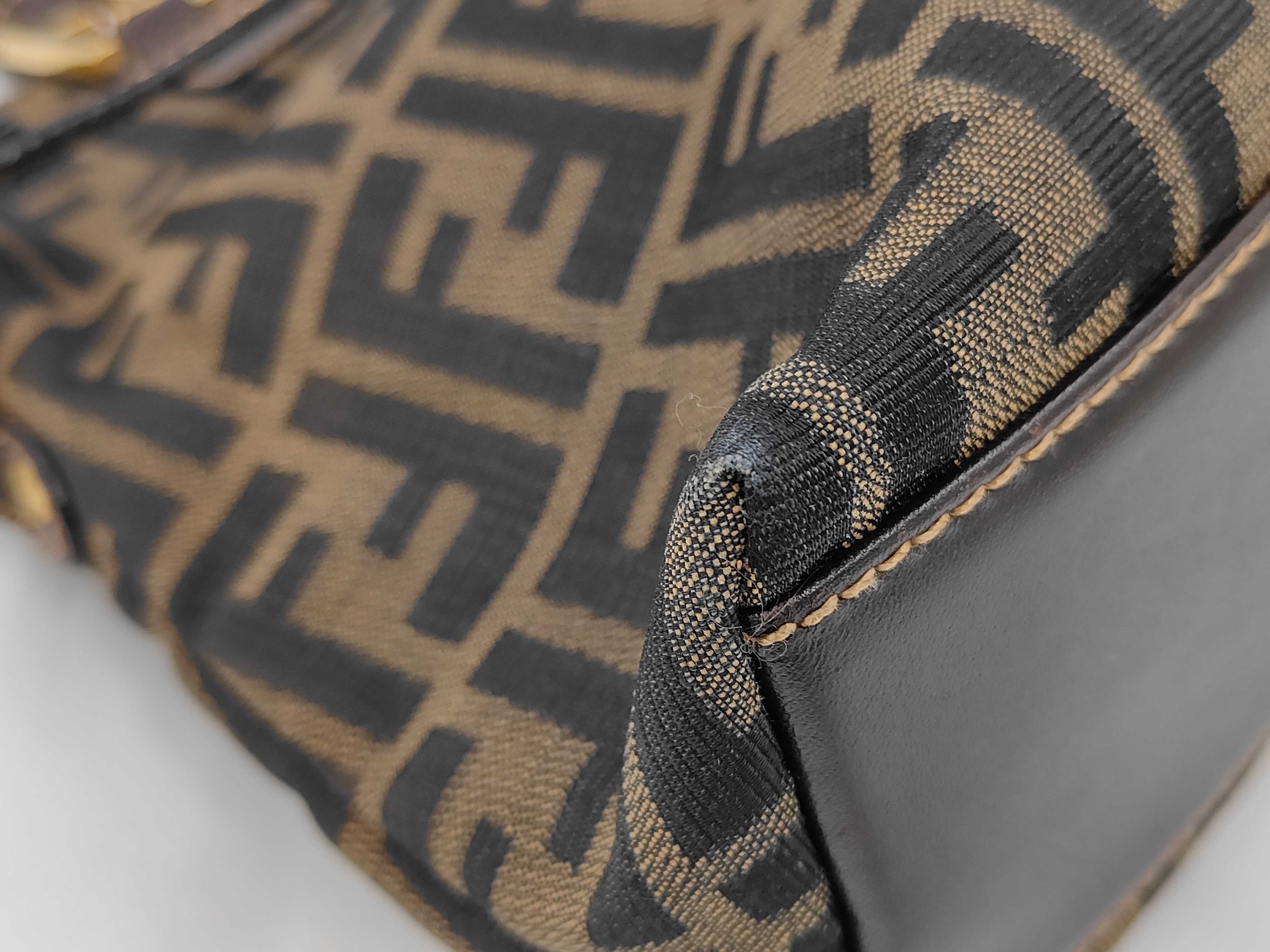 Zucca Pattern Fendi Zucca 2-Way Handbag — view 3