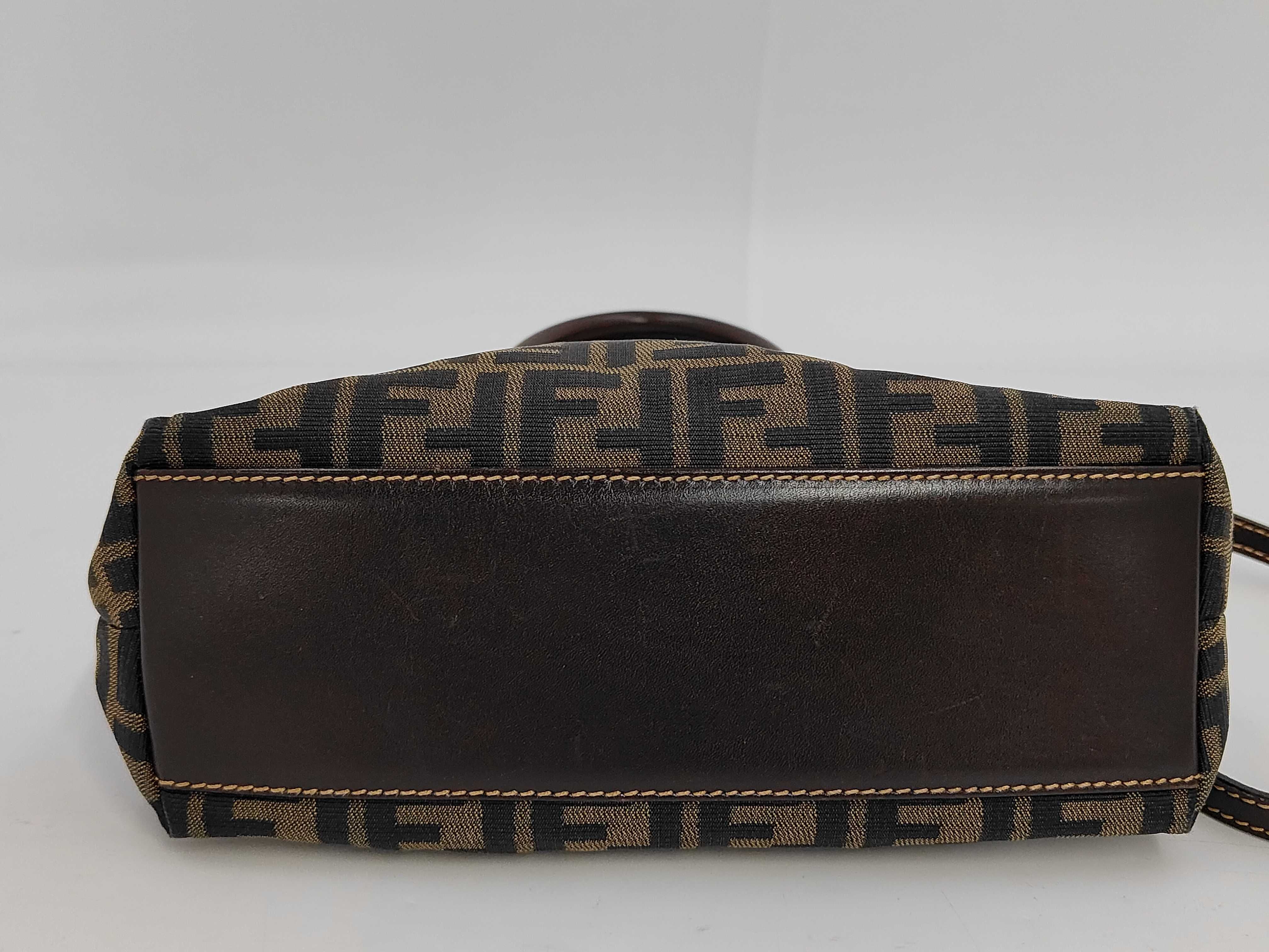 Zucca Pattern Fendi Zucca 2-Way Handbag — view 4