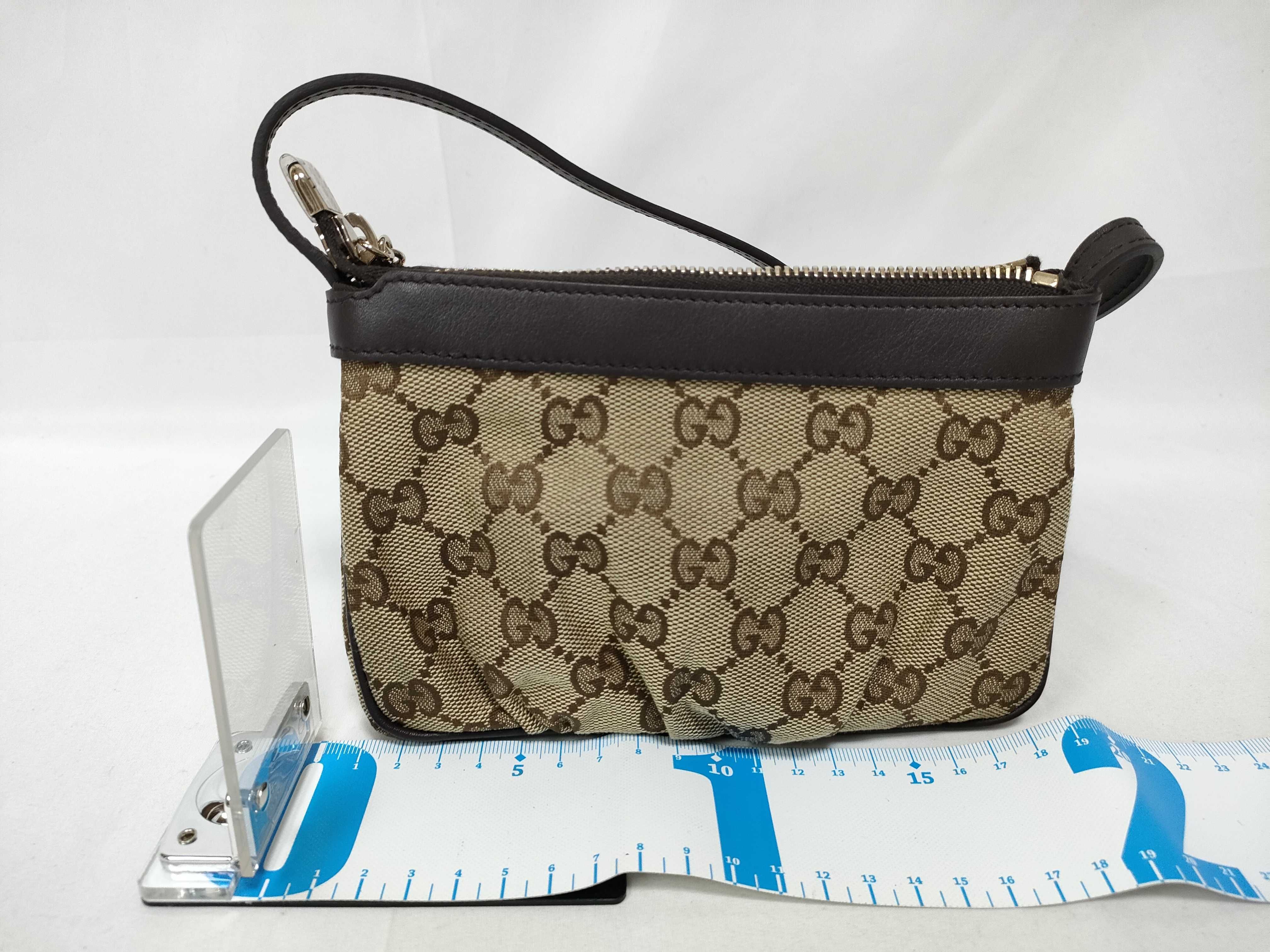 GG Canvas Mini Shoulder Bag with Heart Charm (Item No. 256899) ​​- Comes with Box - Shoulder Bag — view 2