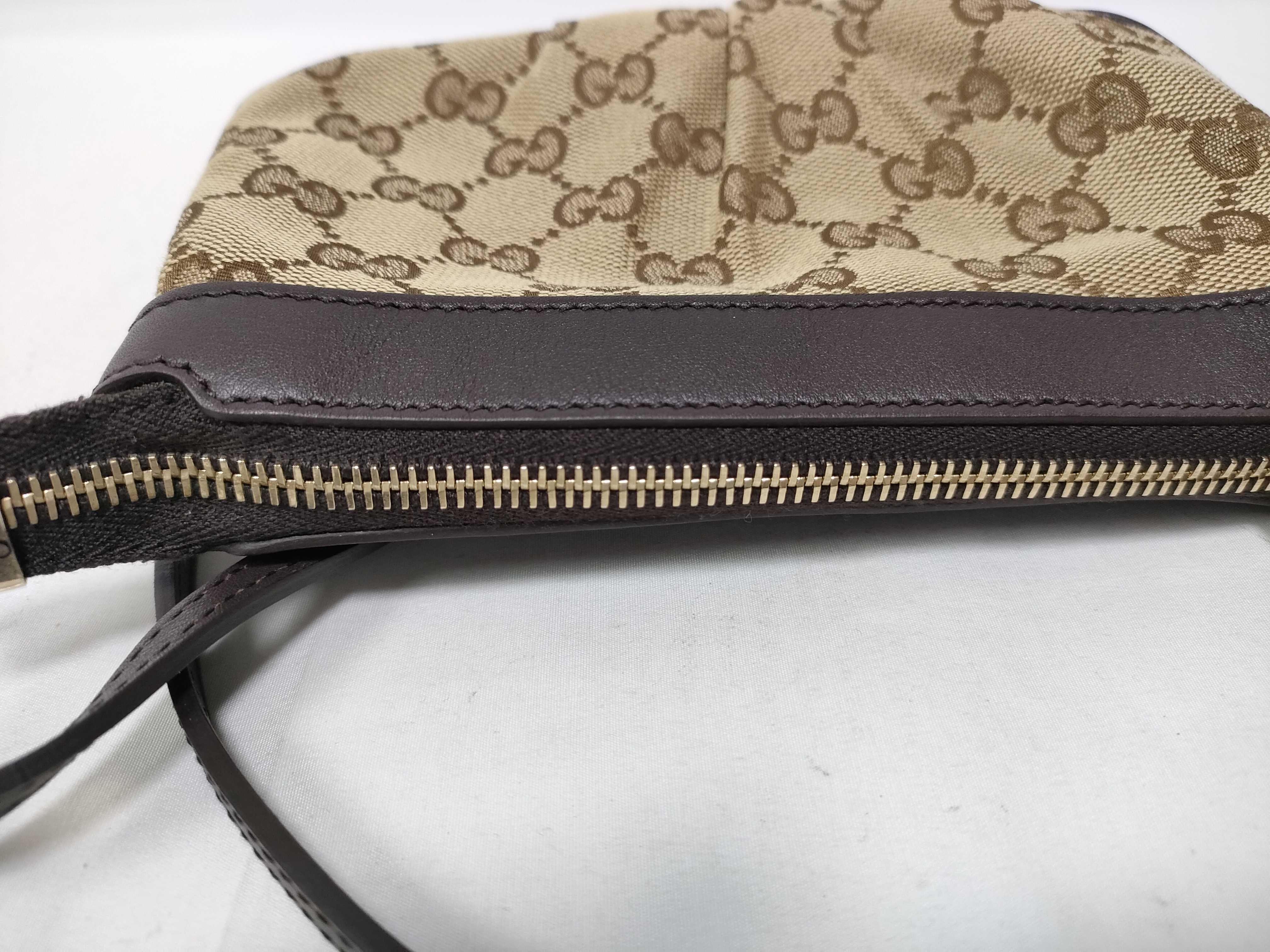 GG Canvas Mini Shoulder Bag with Heart Charm (Item No. 256899) ​​- Comes with Box - Shoulder Bag — view 10