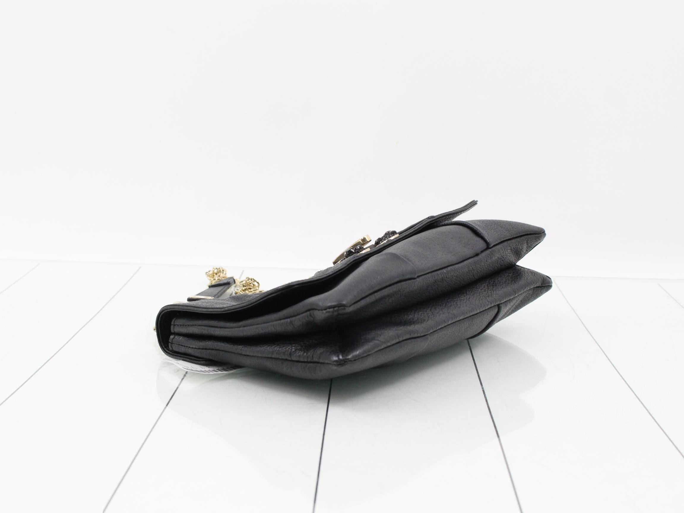 Chain Shoulder Bag with Rhinestones — view 5