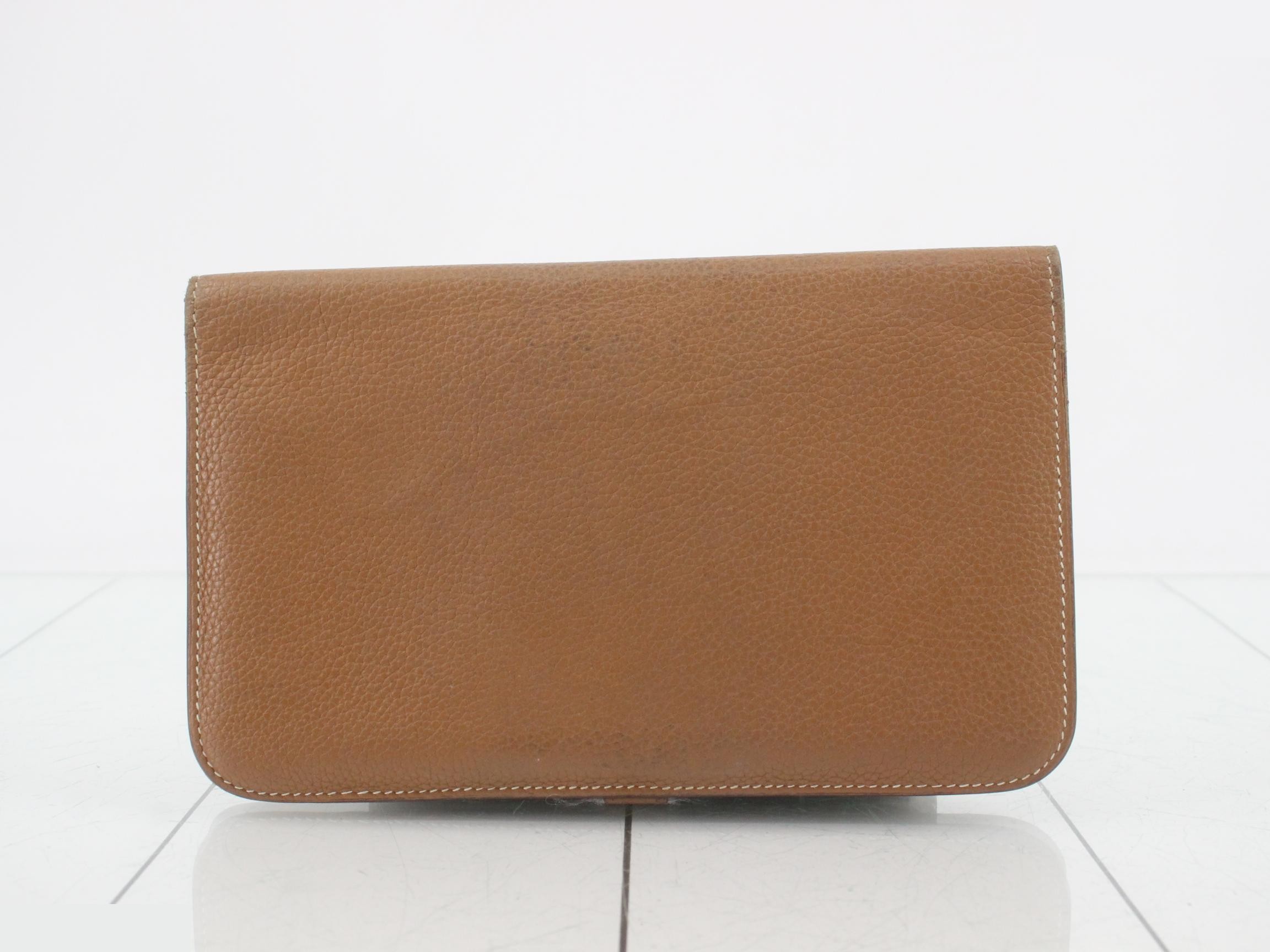 Dogon K stamp, with box, HERMES wallet — view 2