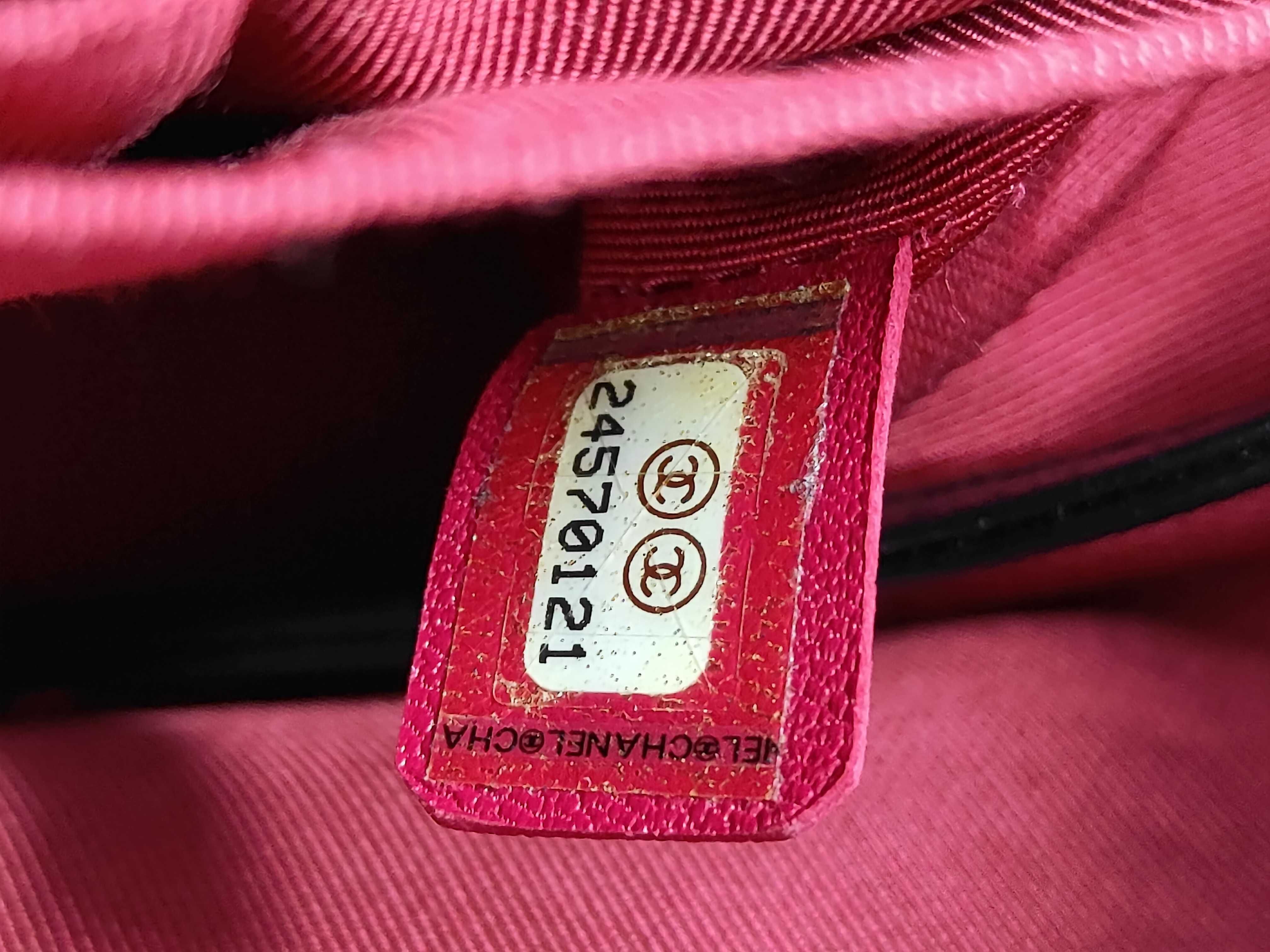 Gabrielle de Chanel GABRIELLE Logo Tweed Calfskin Shoulder Bag #24 — view 13