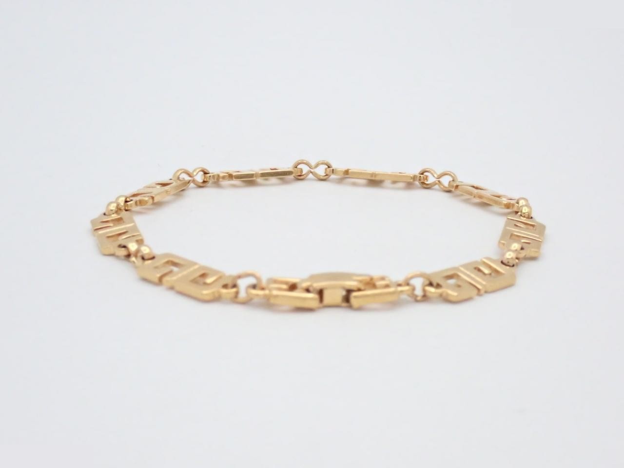 Gold bracelet, wrist size approximately 18cm — view 2