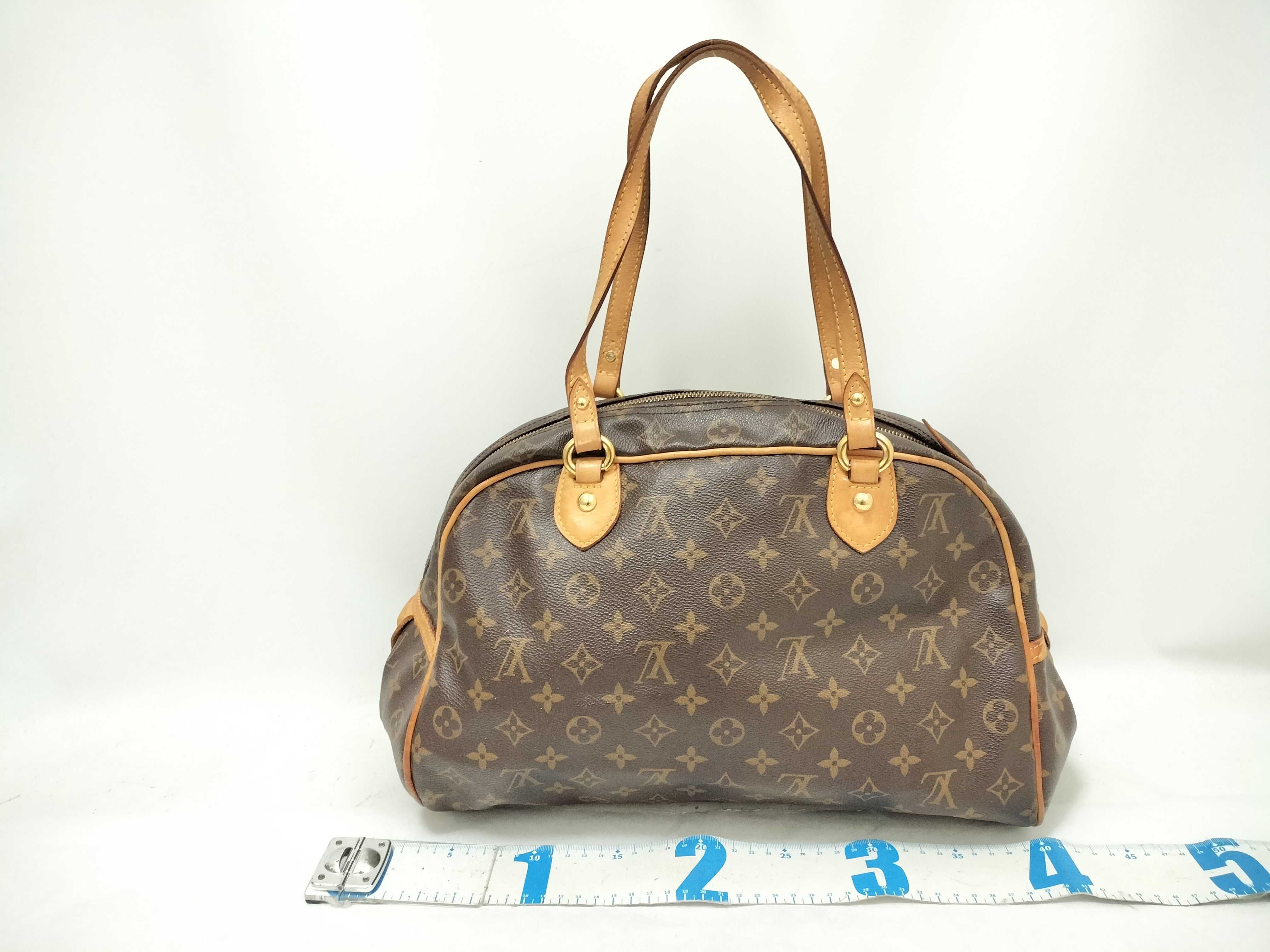 Monogram Louis Vuitton Brown Monogram Montorgueil GM M95566 Shoulder Bag — view 2