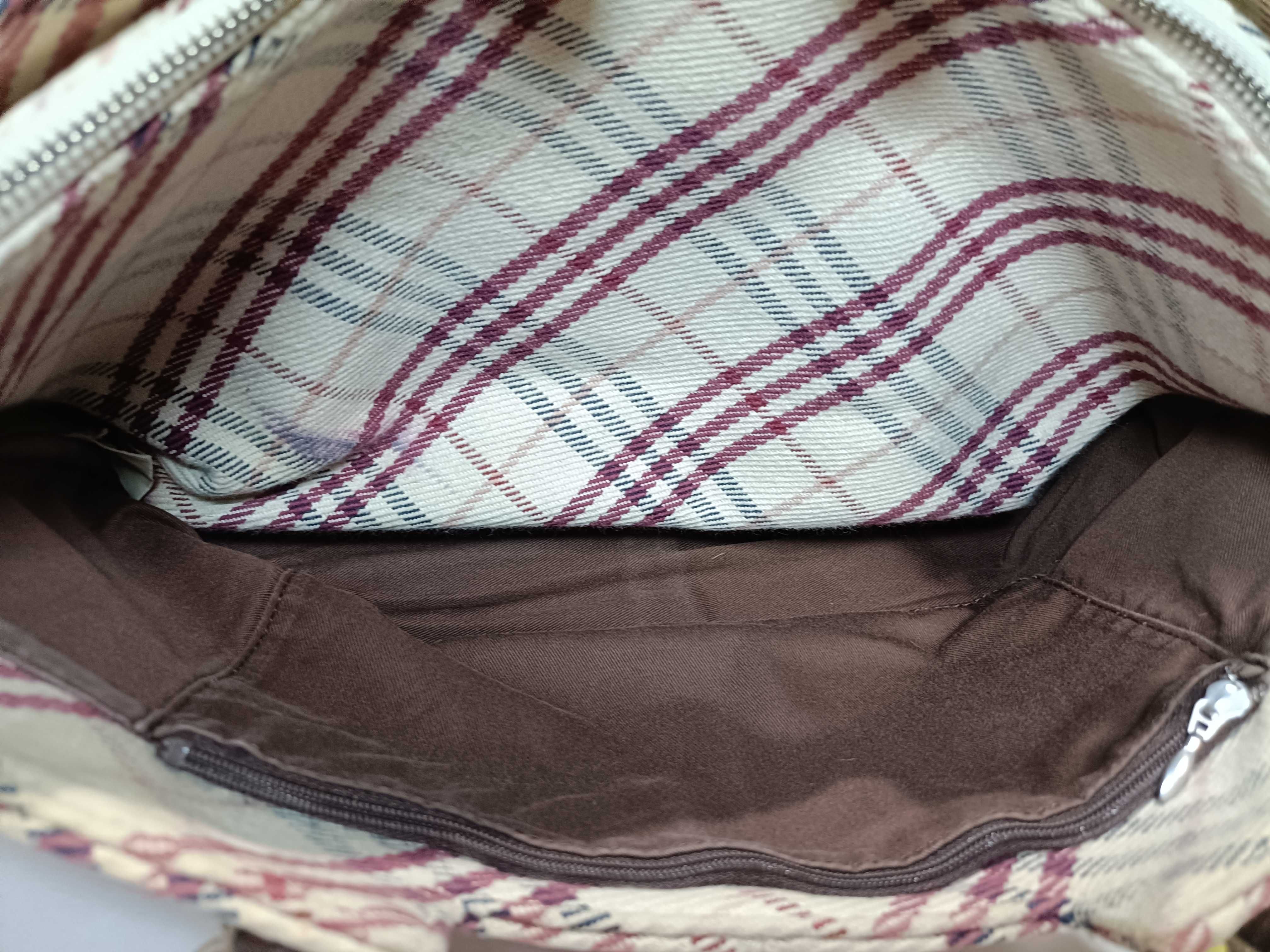 Blue Label Handbag Check Pattern Tote Bag — view 11