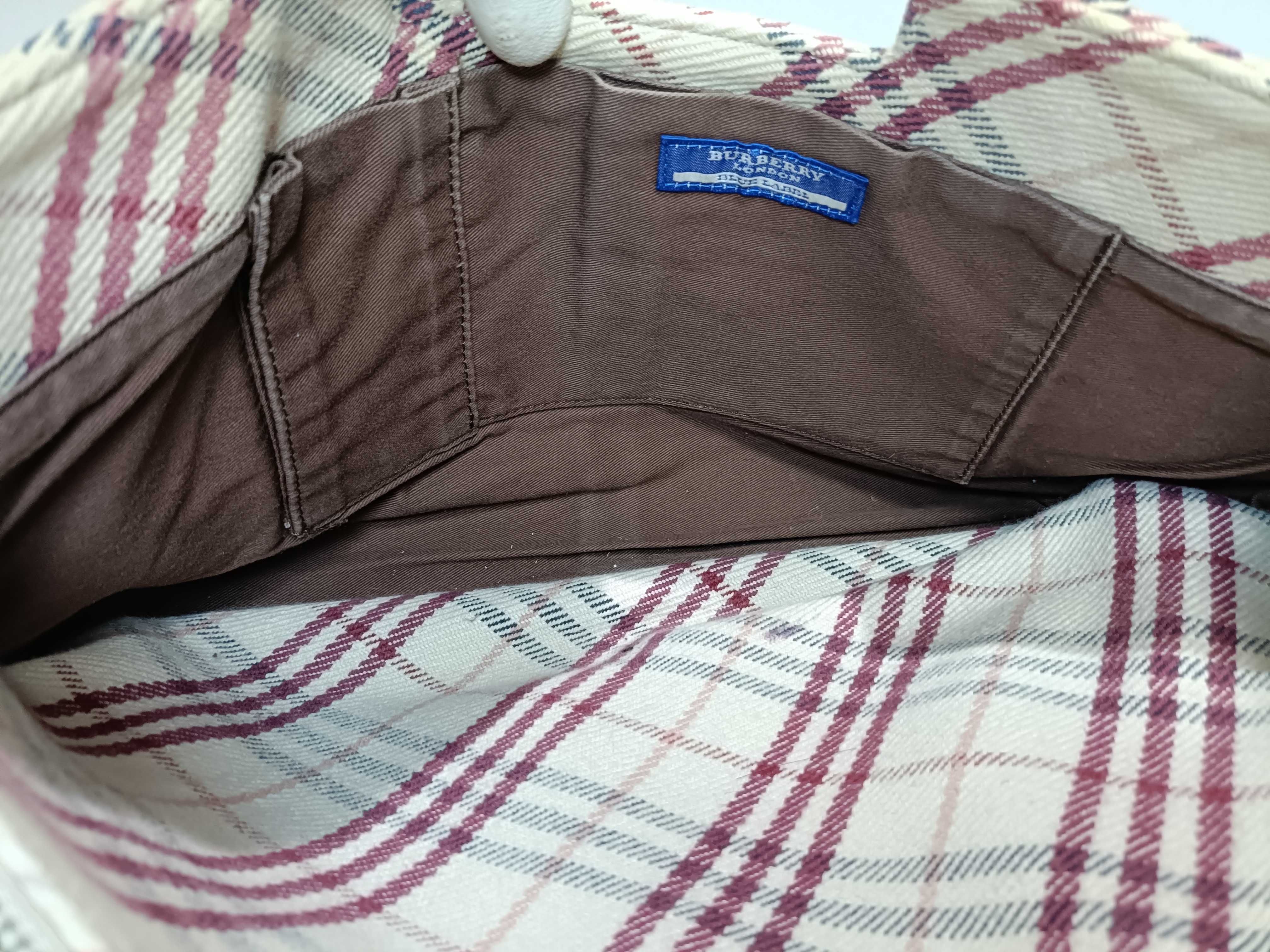 Blue Label Handbag Check Pattern Tote Bag — view 15