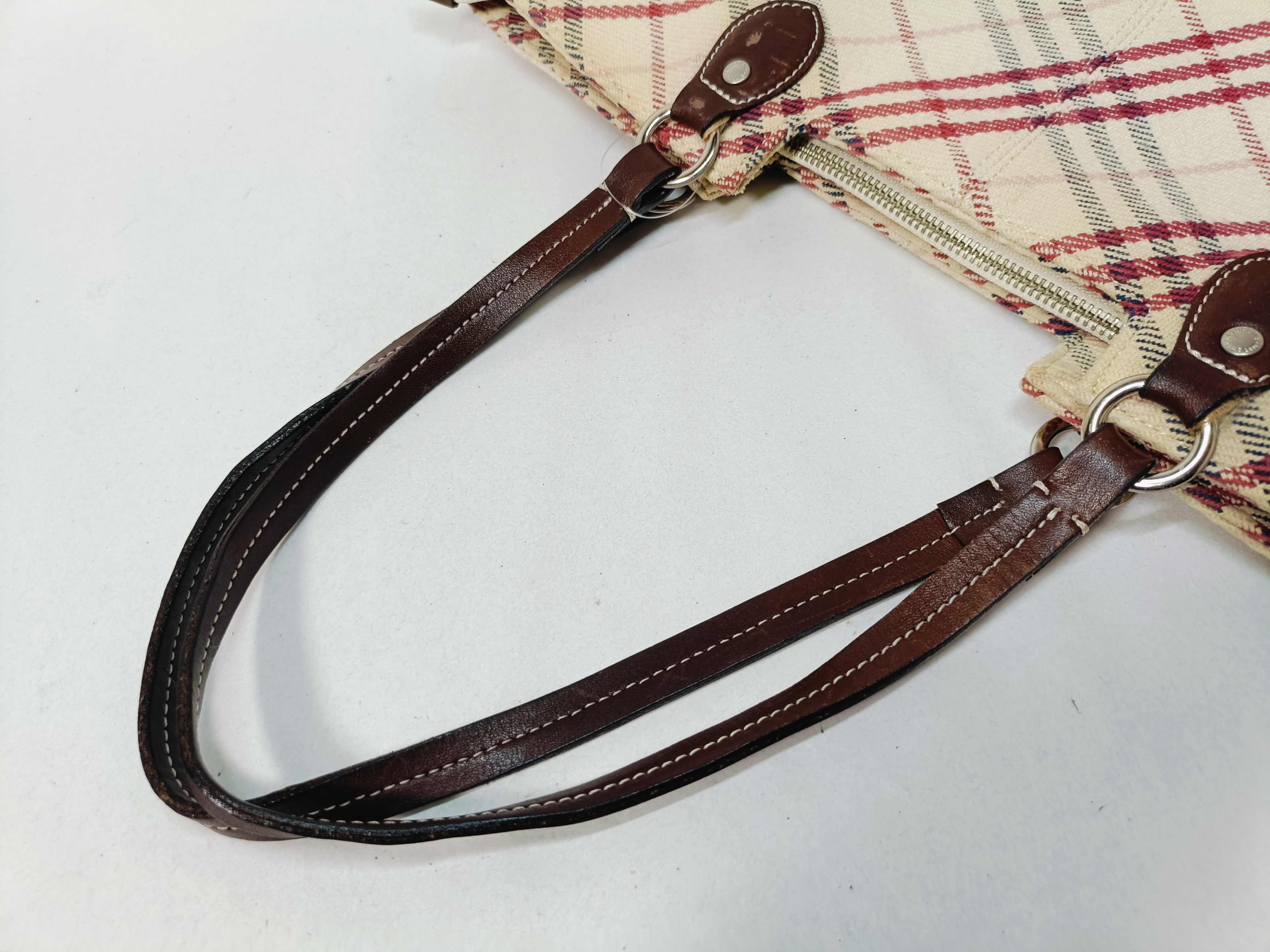 Blue Label Handbag Check Pattern Tote Bag — view 3