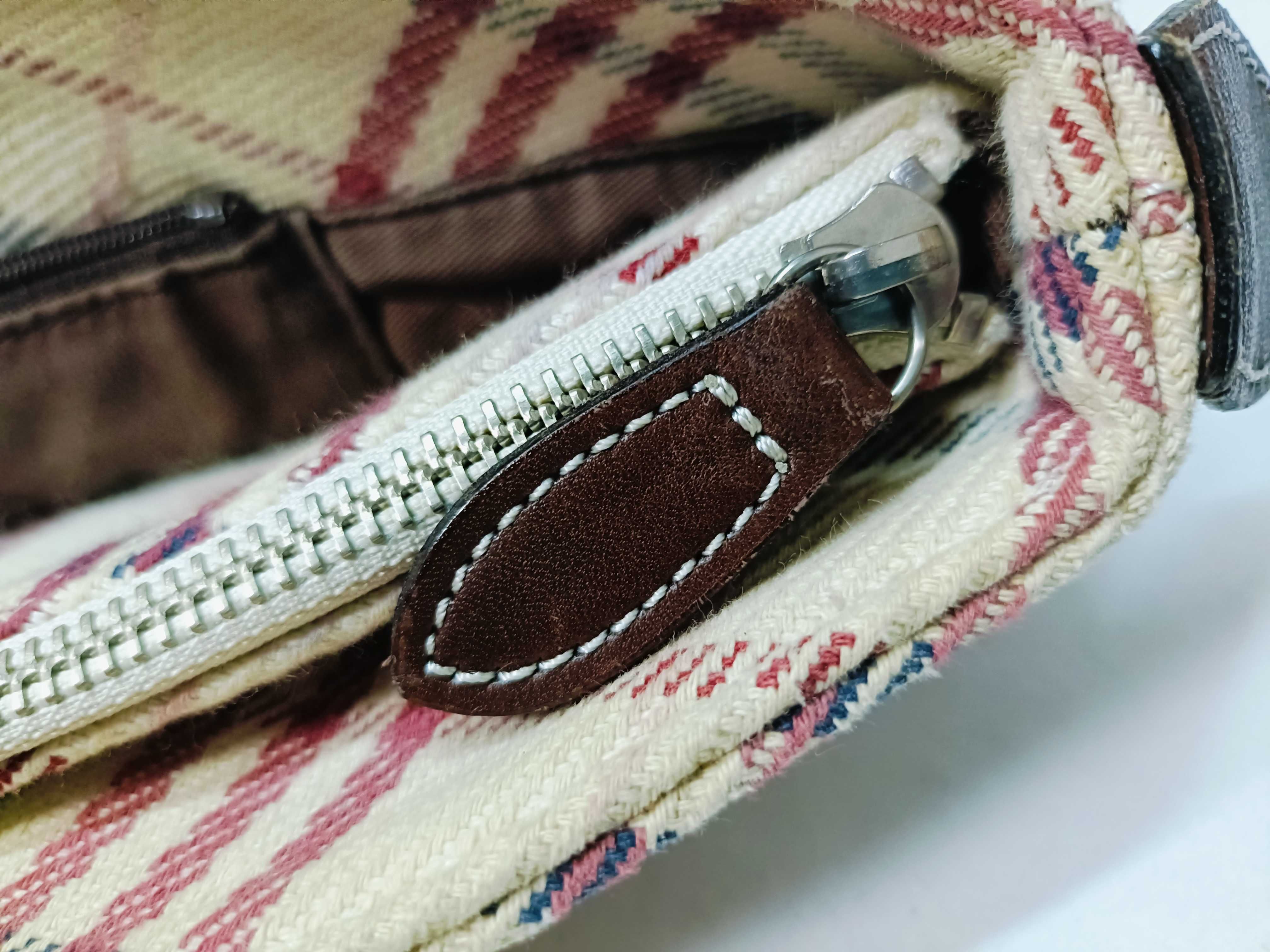 Blue Label Handbag Check Pattern Tote Bag — view 9