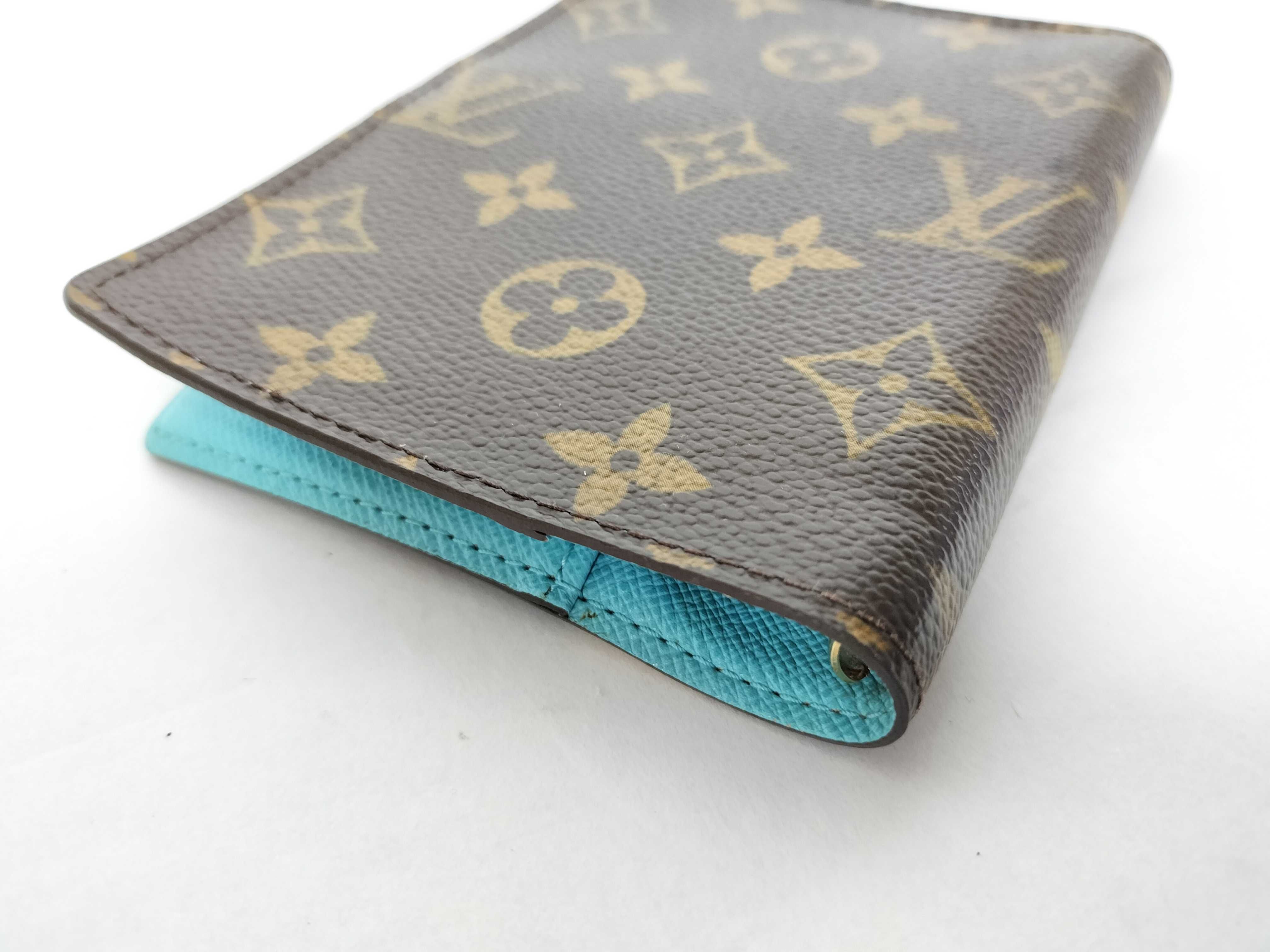 Monogram Louis Vuitton Agenda Notebook Cover Porter Notebook Cover — view 3