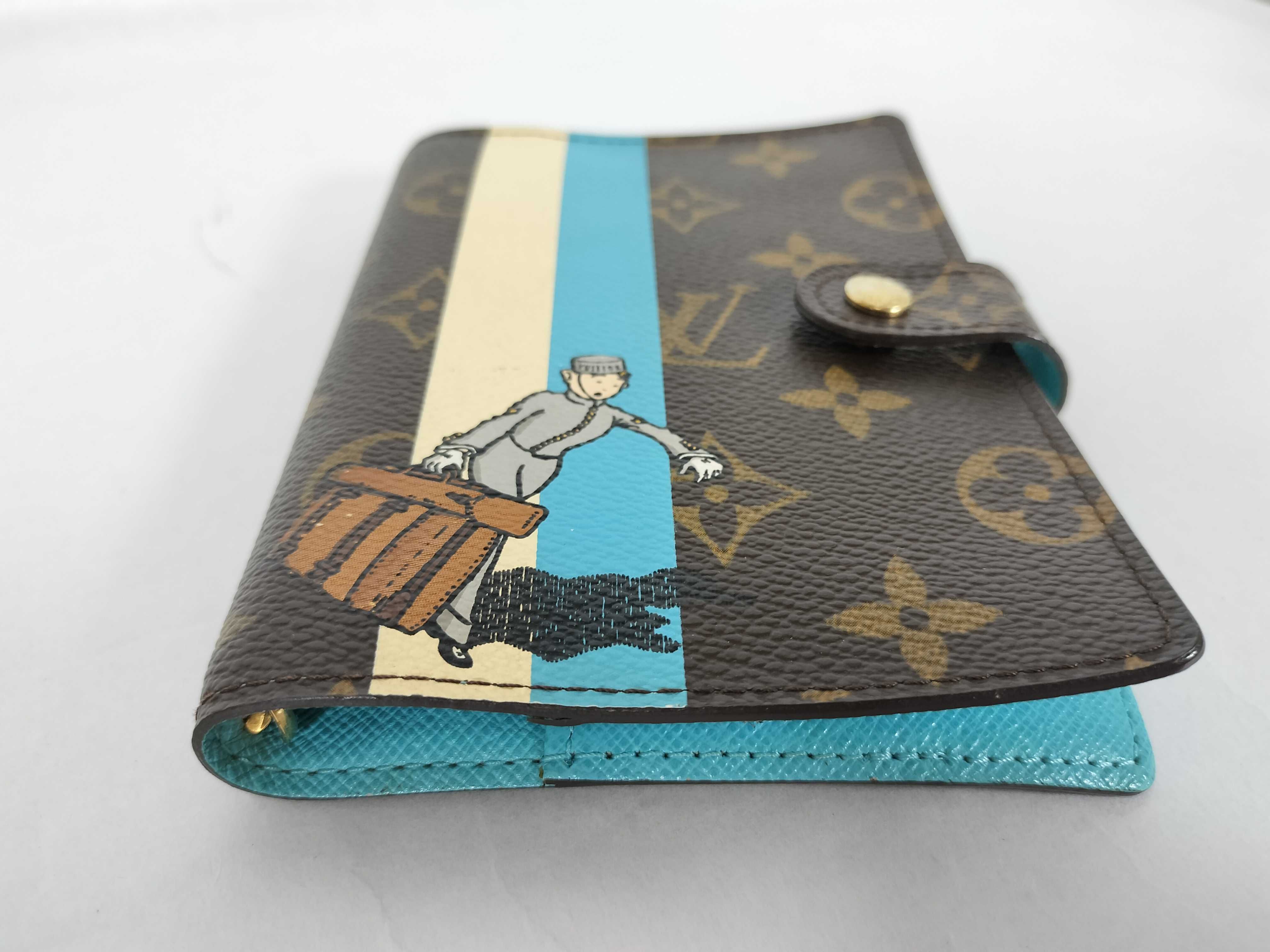 Monogram Louis Vuitton Agenda Notebook Cover Porter Notebook Cover — view 5