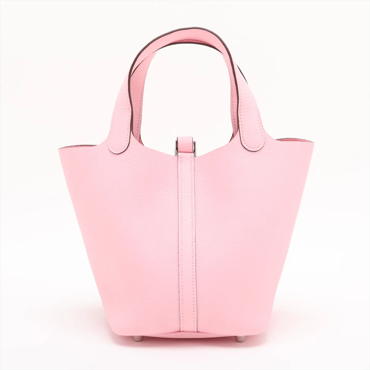 [Individually packaged] Hermes Picotin Lock 18 PM Taurillon Clemence Rose Sakura Silver Hardware G: 2026 — view 2