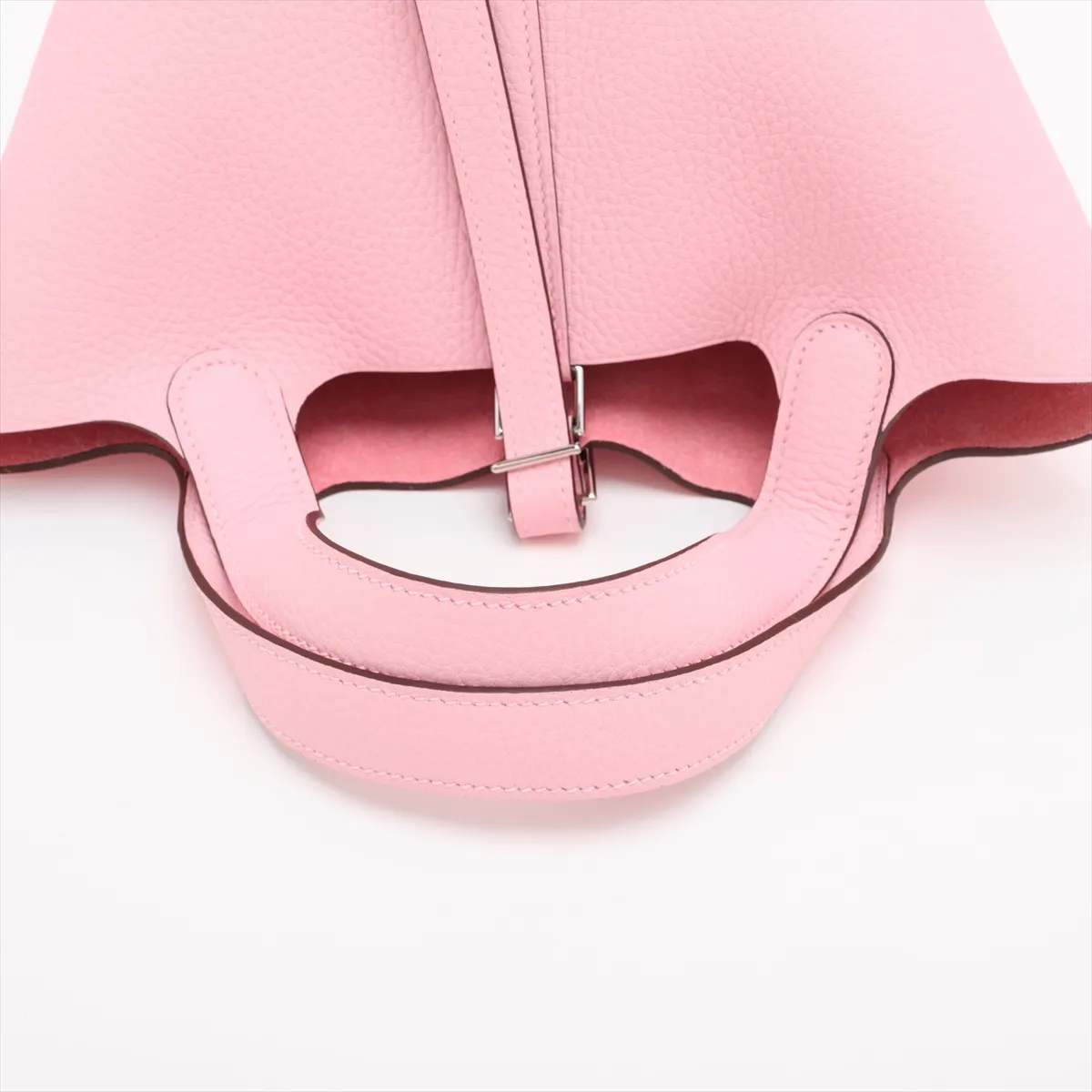 [Individually packaged] Hermes Picotin Lock 18 PM Taurillon Clemence Rose Sakura Silver Hardware G: 2026 — view 5