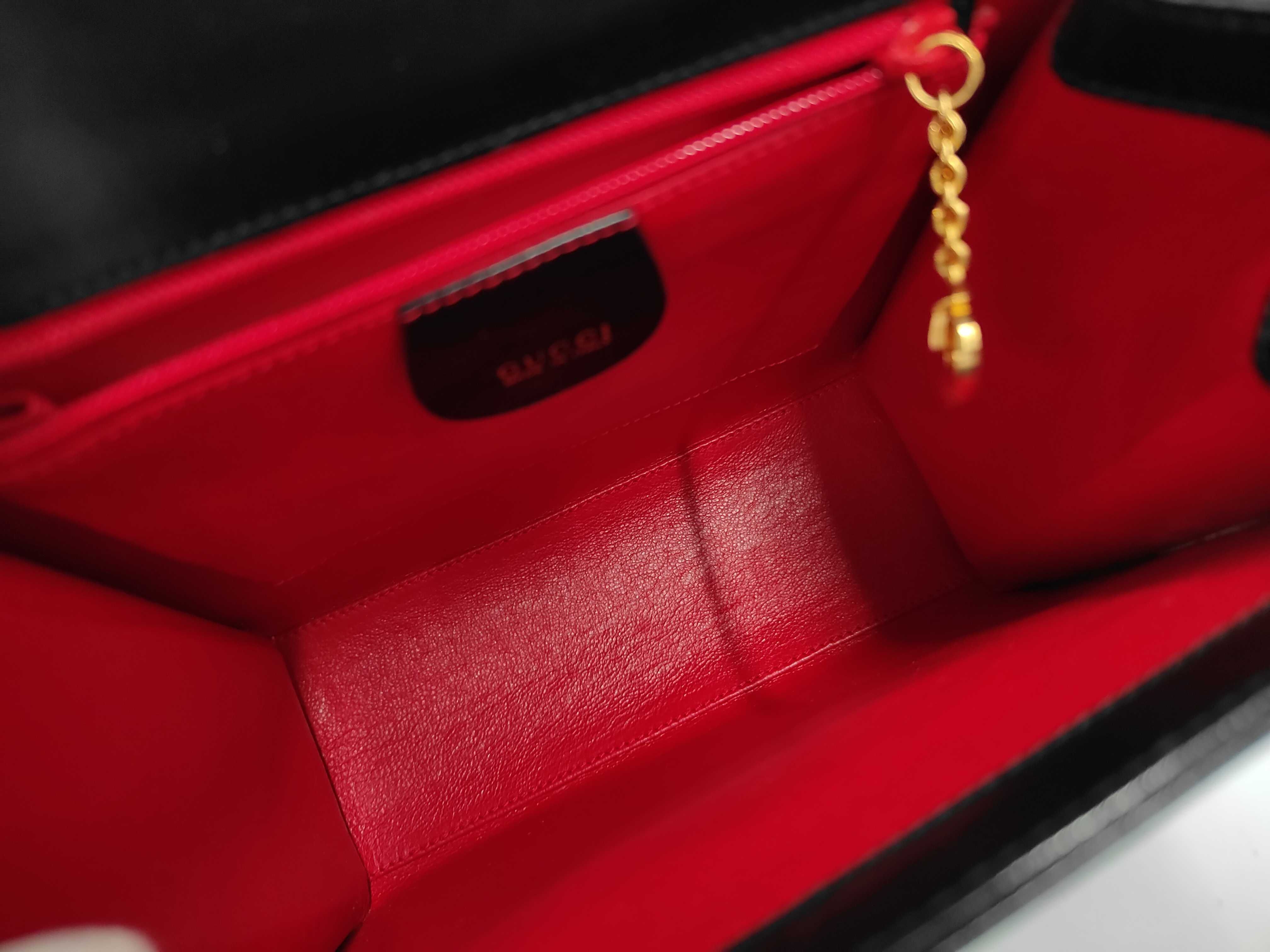 Lady Lock 2-way Shoulder Bag, Enamel, 001/110/0211 (Handbag) — view 8