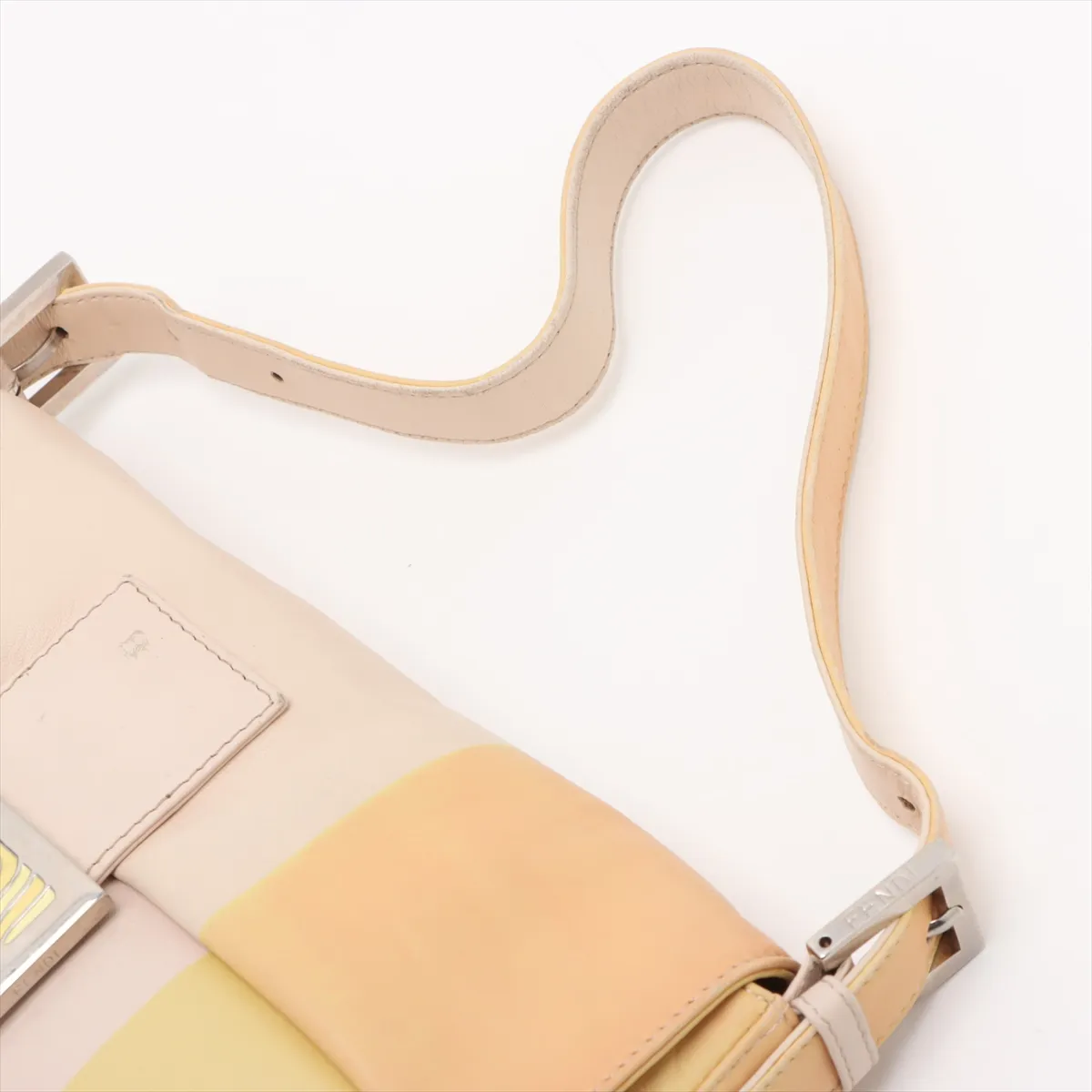 Mamma Bucket Leather Shoulder Bag Multicolor — view 5