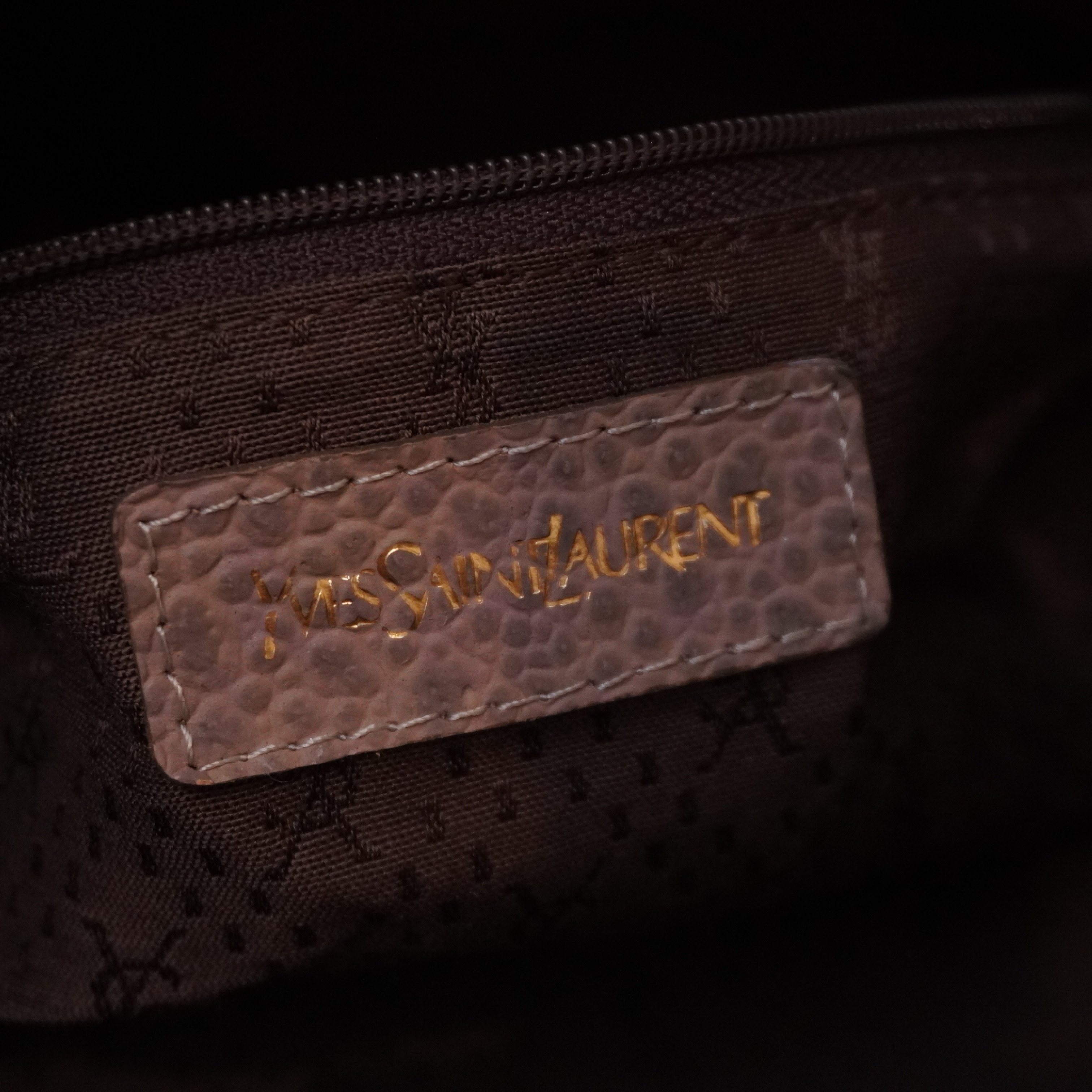 Vintage Yves Saint Laurent Boston Bag — view 11