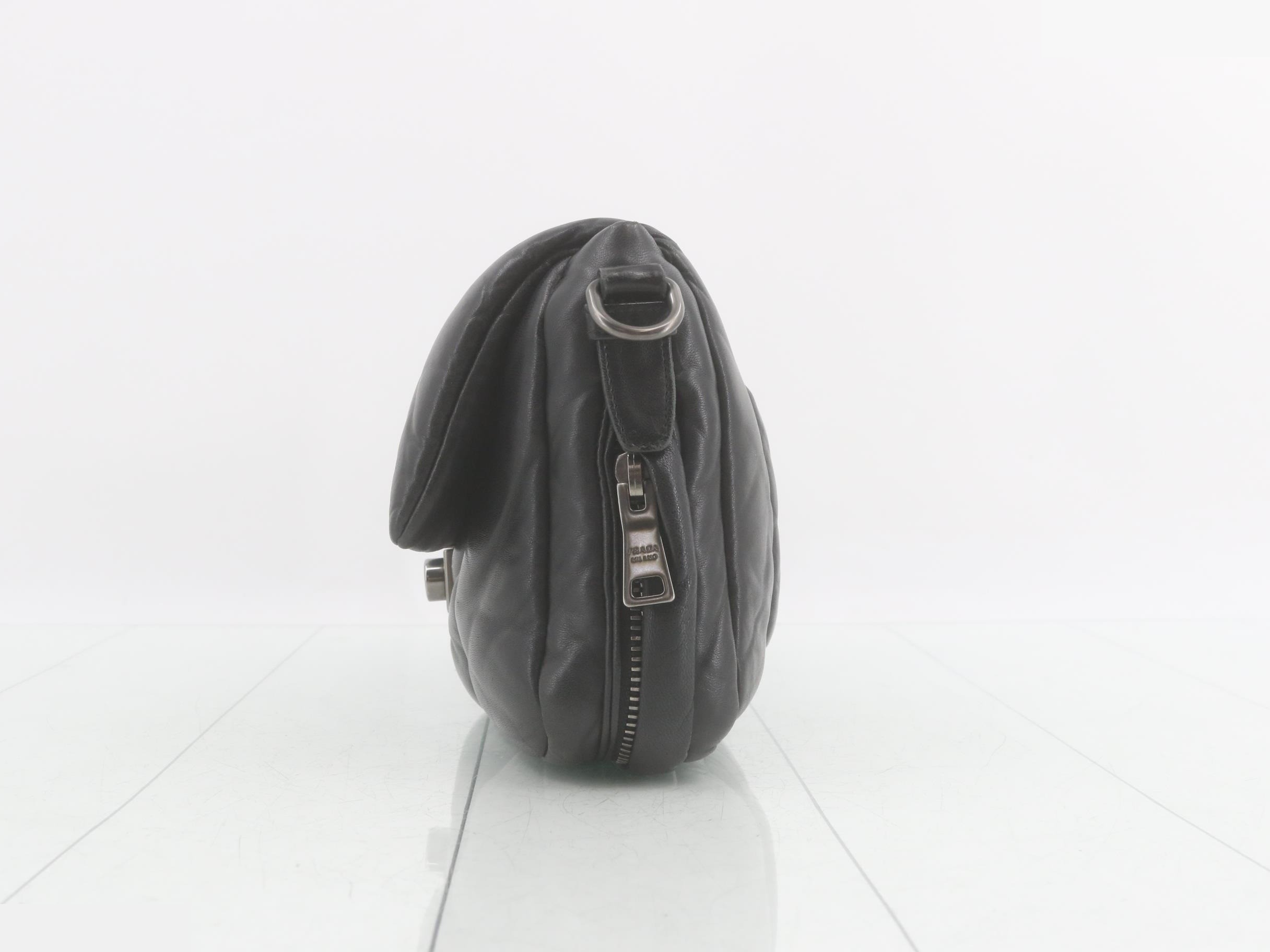 Nappa Bomber Shoulder Bag — view 3