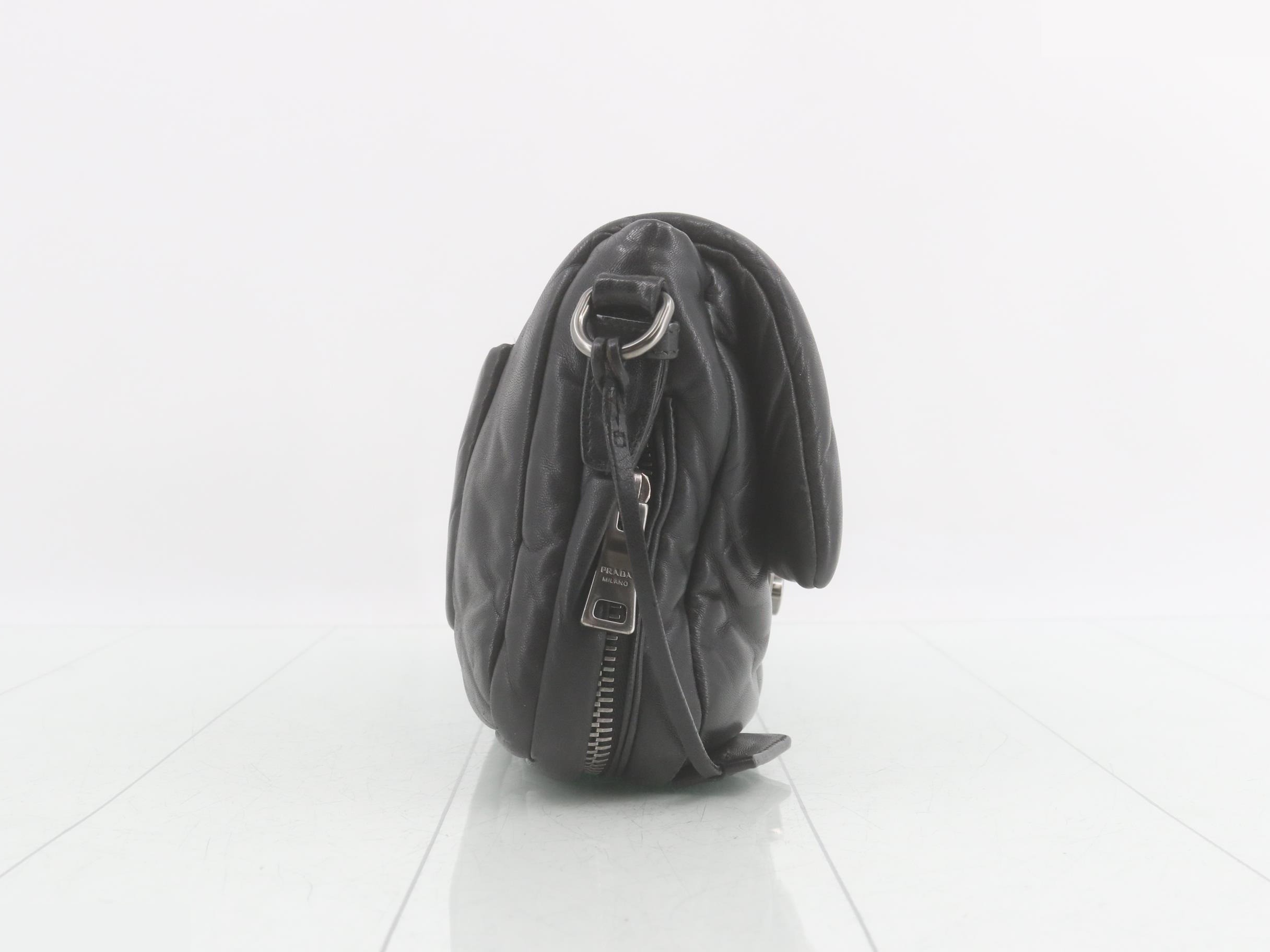 Nappa Bomber Shoulder Bag — view 4