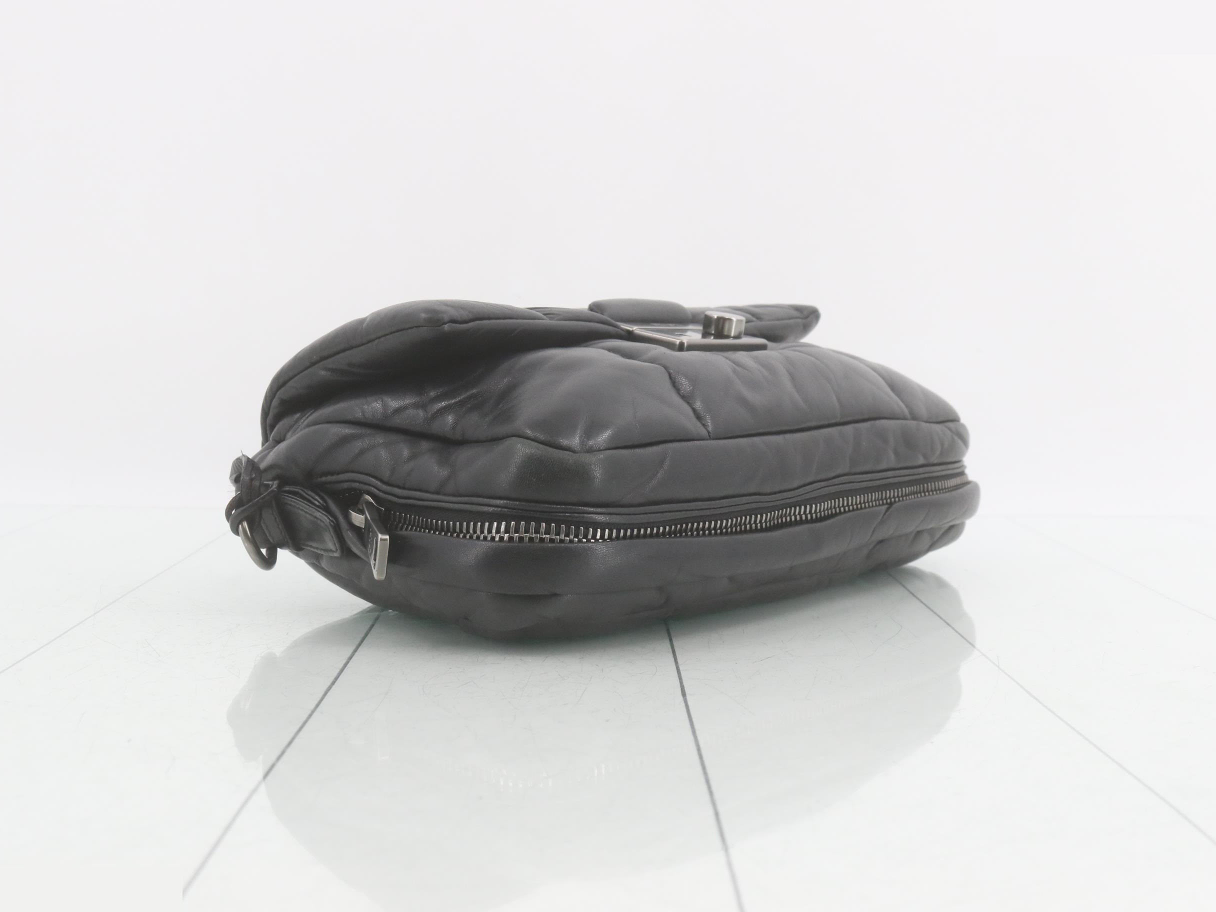 Nappa Bomber Shoulder Bag — view 5
