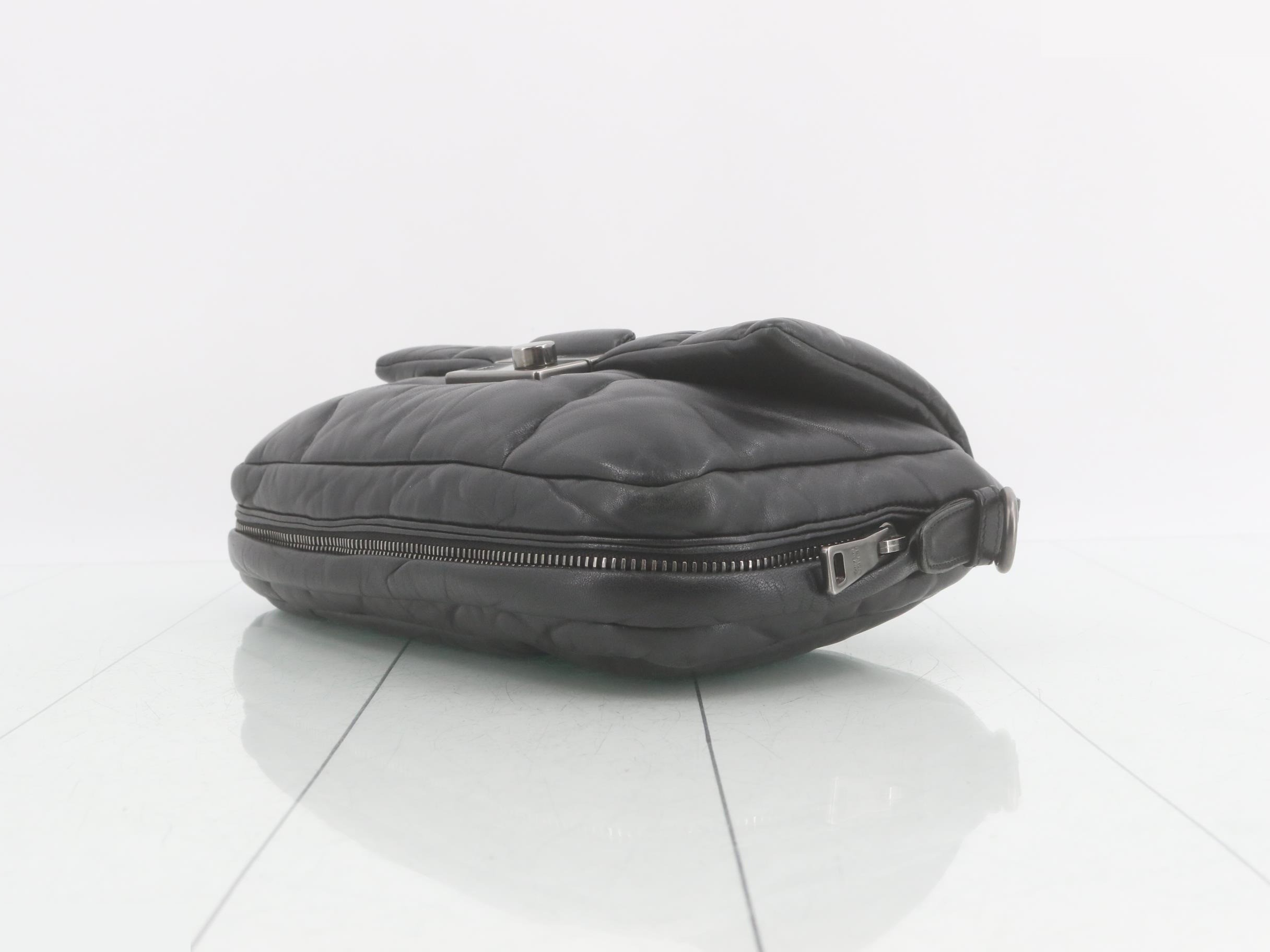 Nappa Bomber Shoulder Bag — view 6