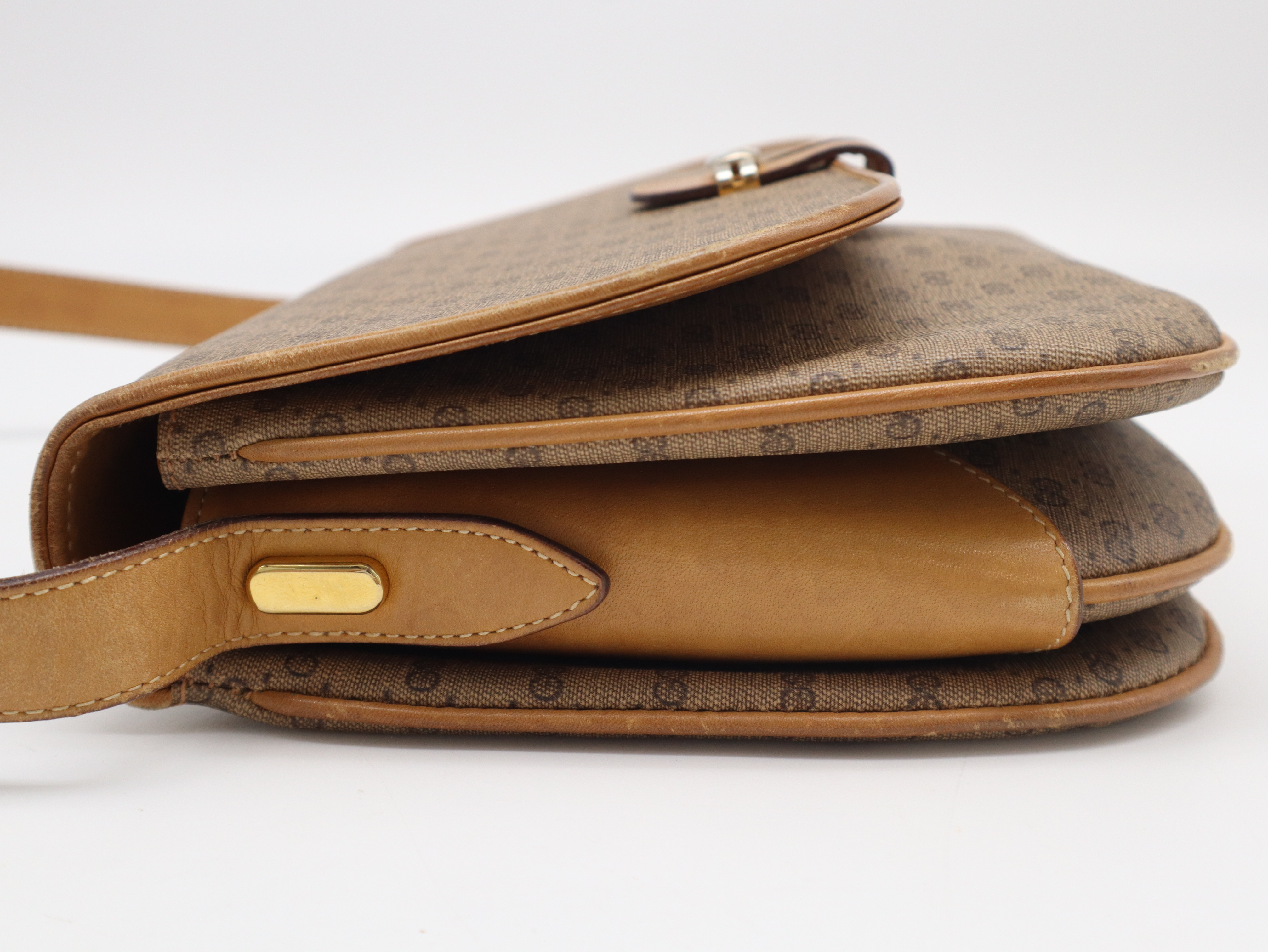 001.406.1780 Micro GG Shoulder Bag, Brown Shoulder Bag — view 3
