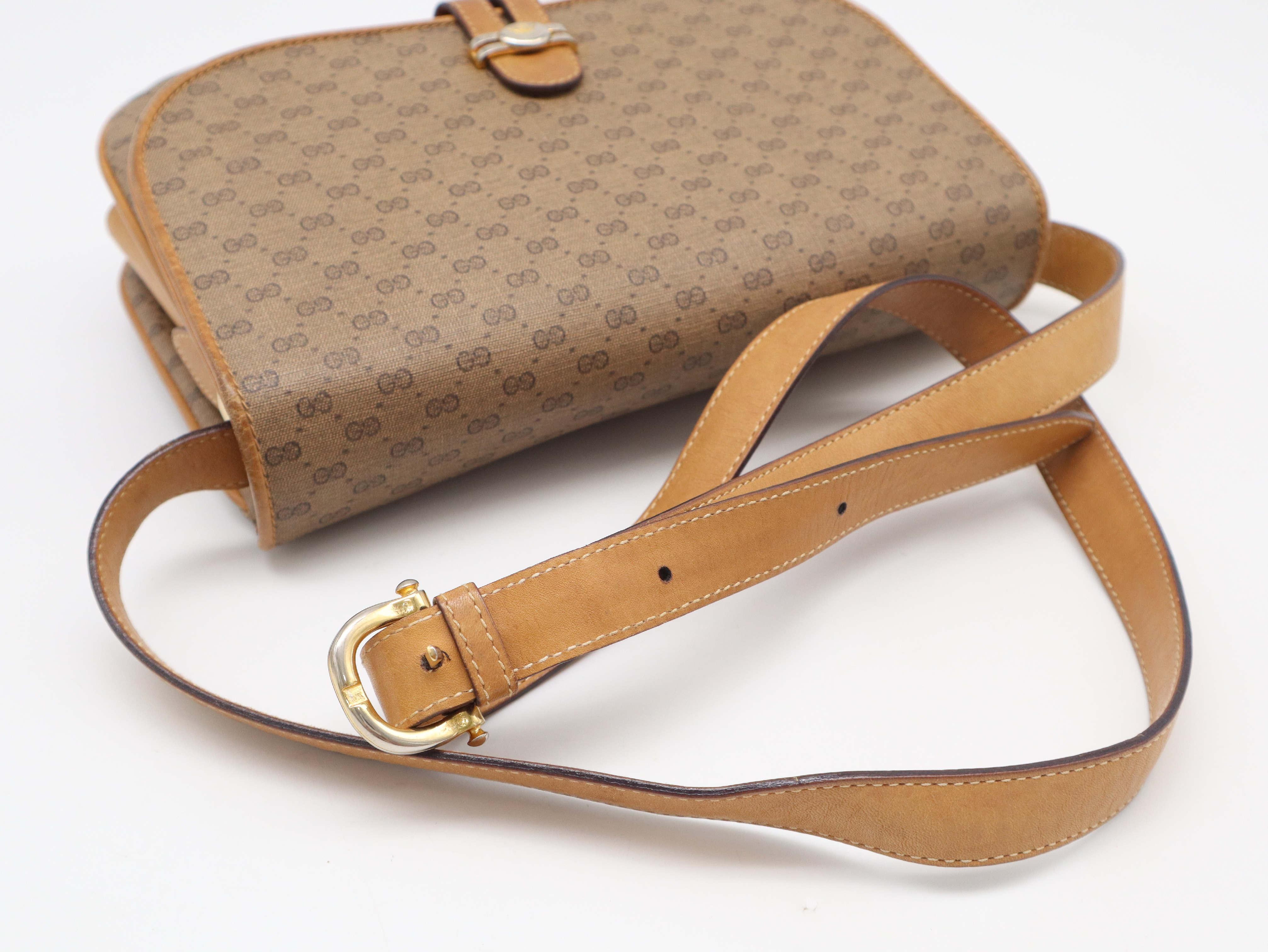 001.406.1780 Micro GG Shoulder Bag, Brown Shoulder Bag — view 6