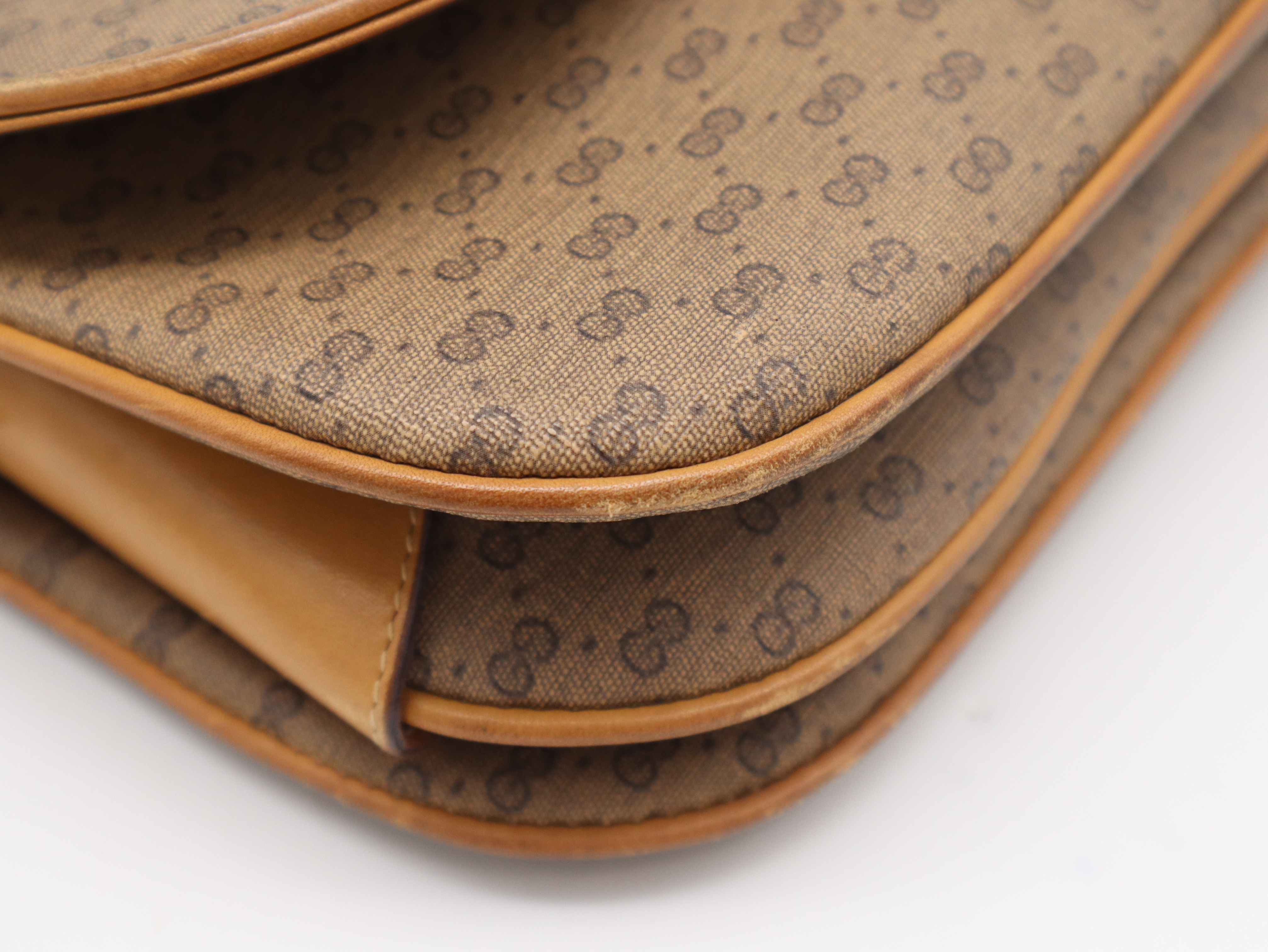 001.406.1780 Micro GG Shoulder Bag, Brown Shoulder Bag — view 9