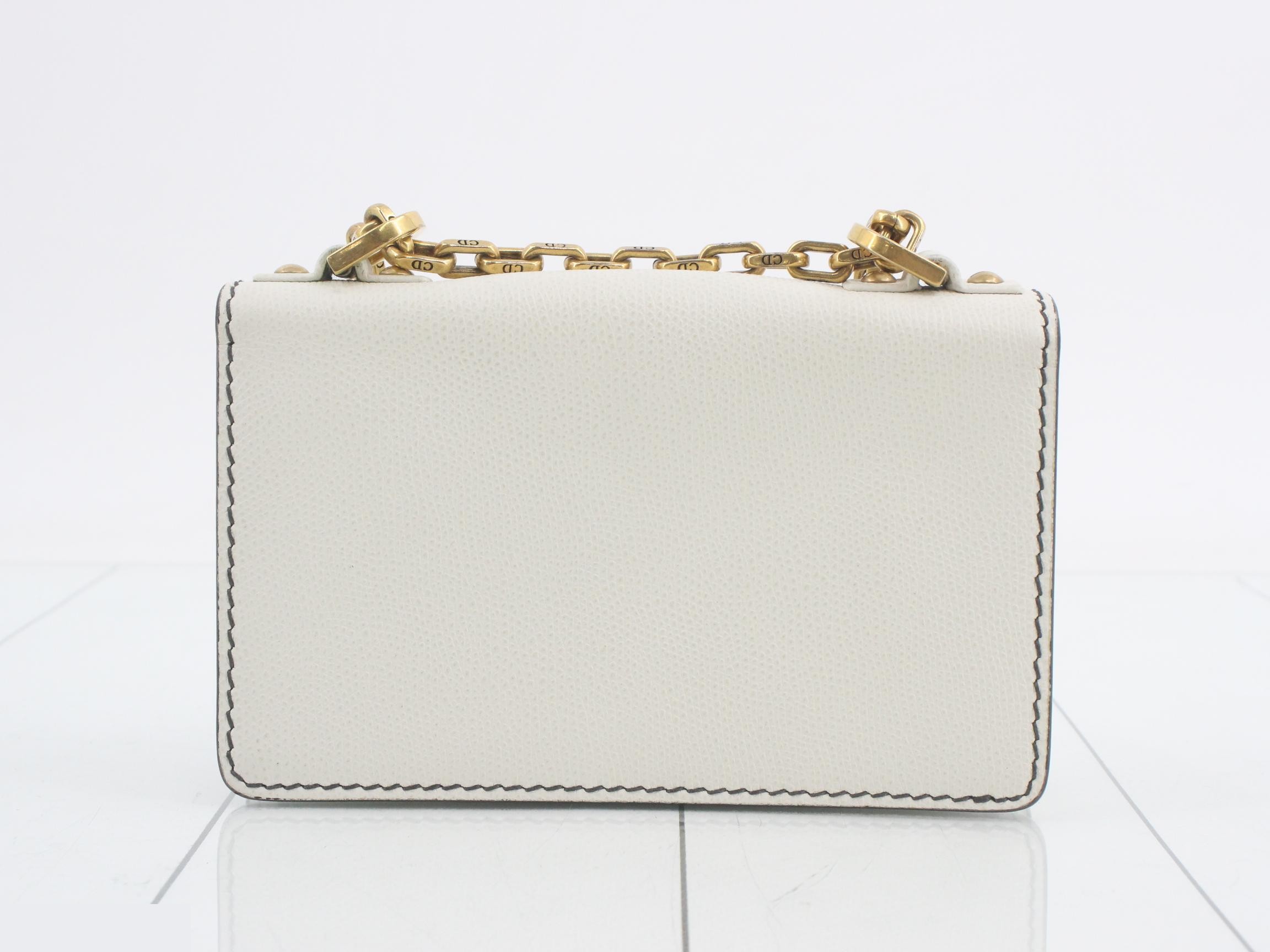 J'Adior Leather Chain Shoulder Bag — view 2