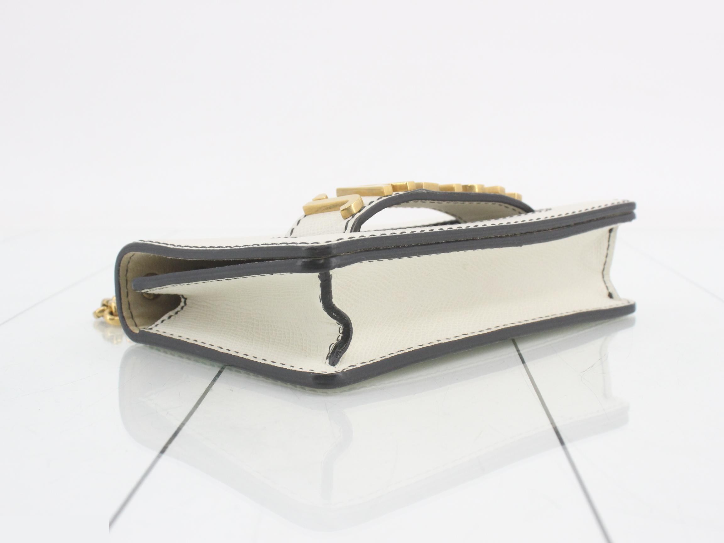 J'Adior Leather Chain Shoulder Bag — view 5