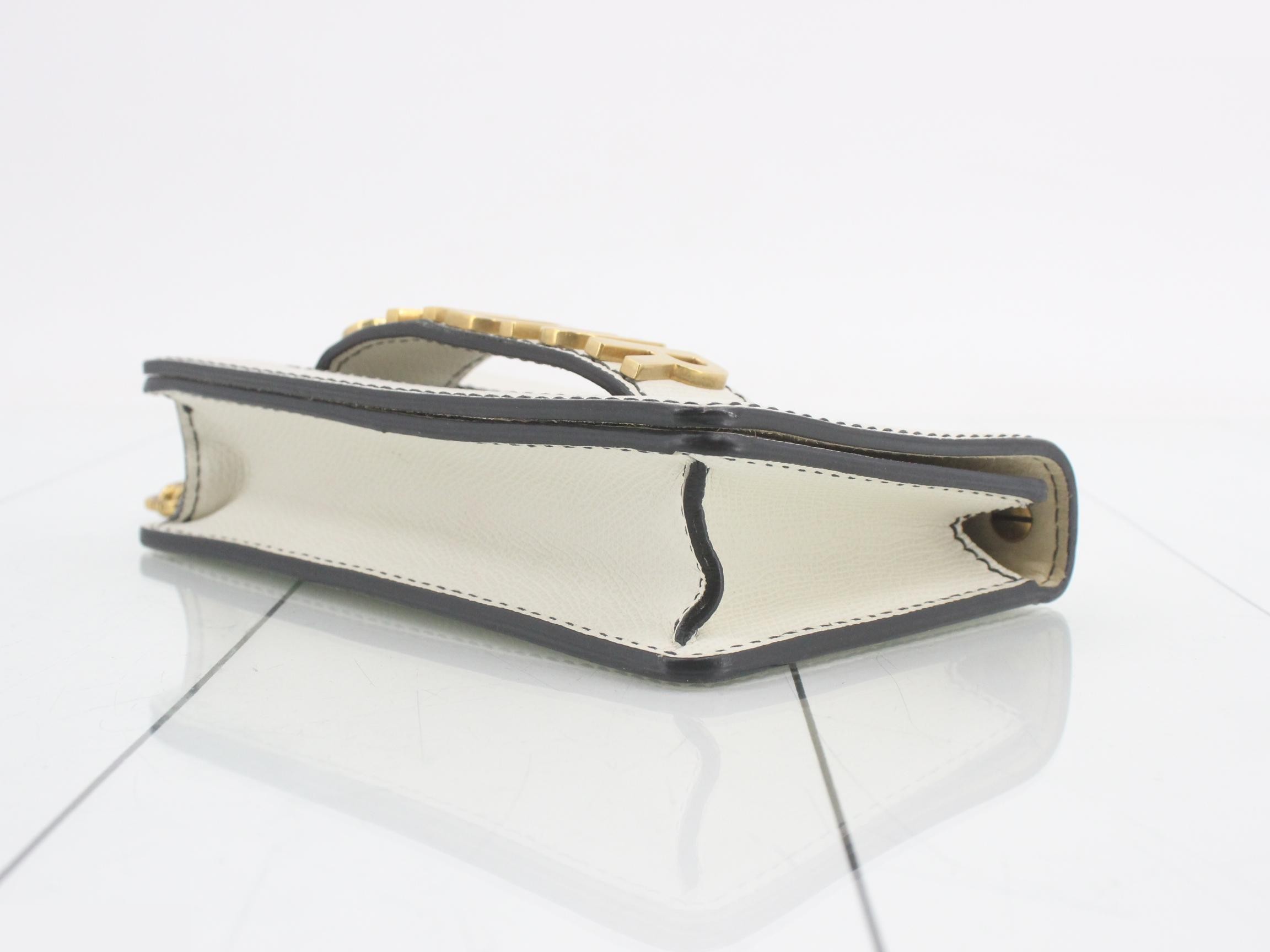 J'Adior Leather Chain Shoulder Bag — view 6