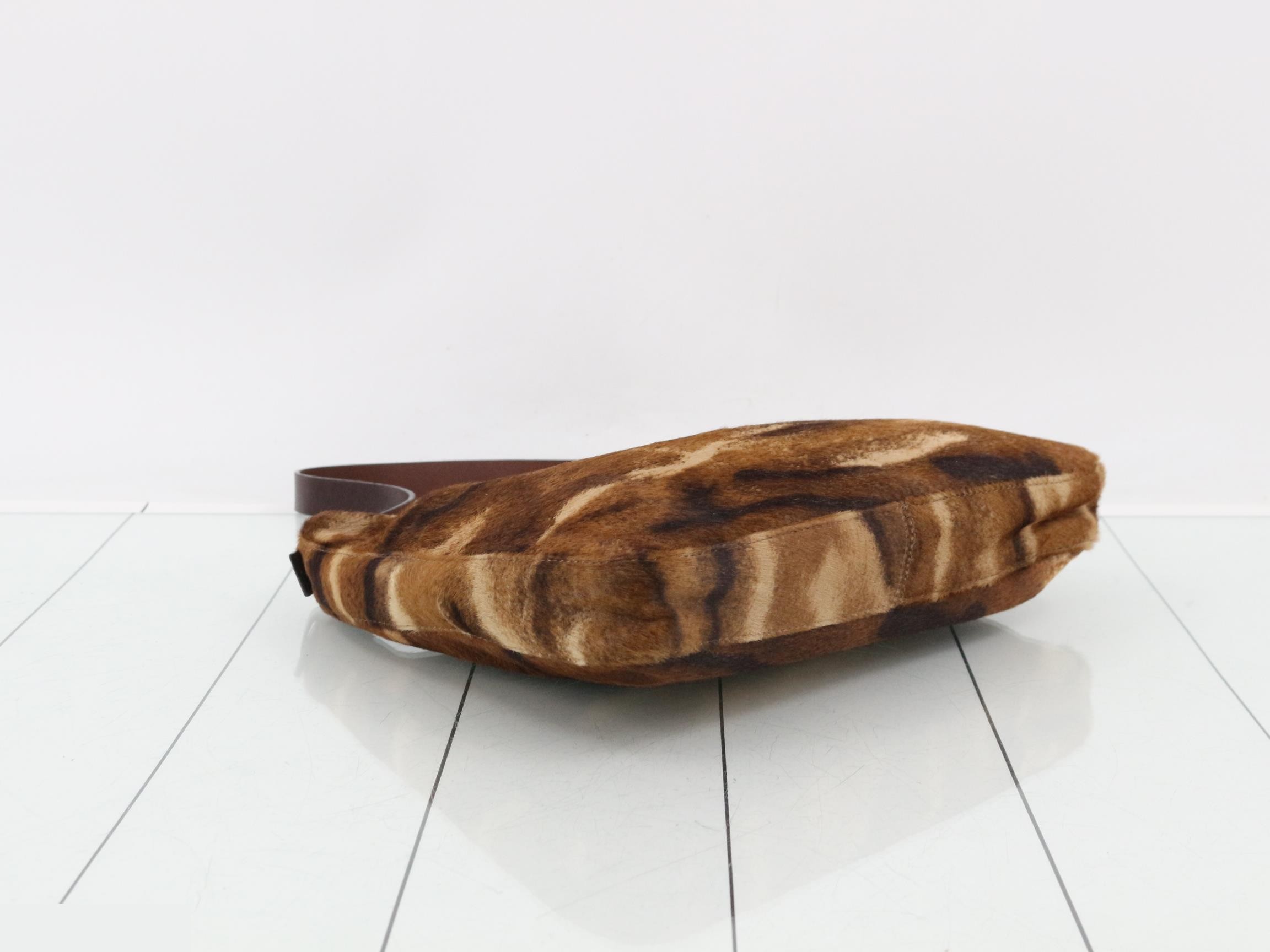 Other lines: Bags & Handbags, Calf Hair, Animal Print, Brown — view 5