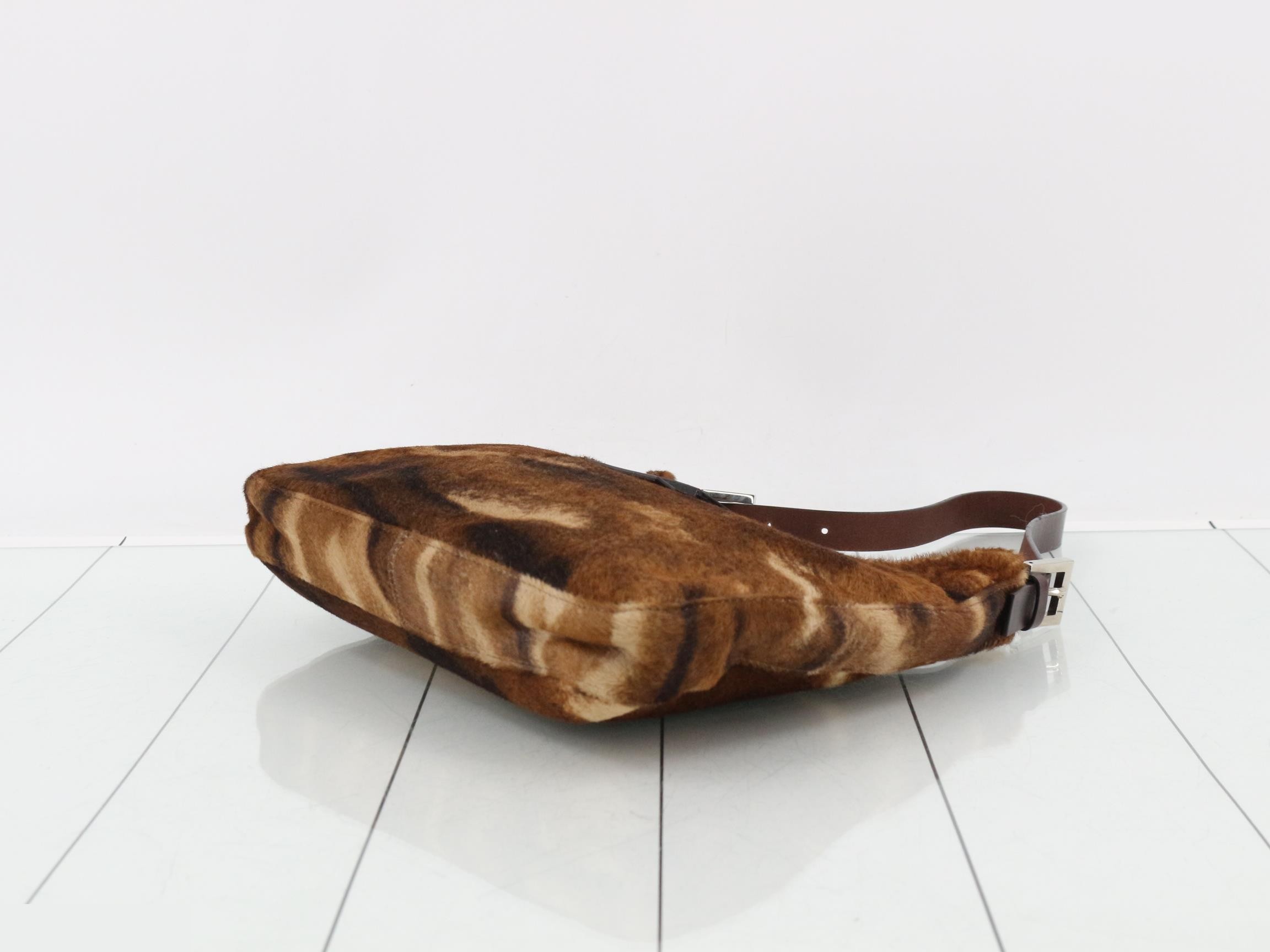 Other lines: Bags & Handbags, Calf Hair, Animal Print, Brown — view 6