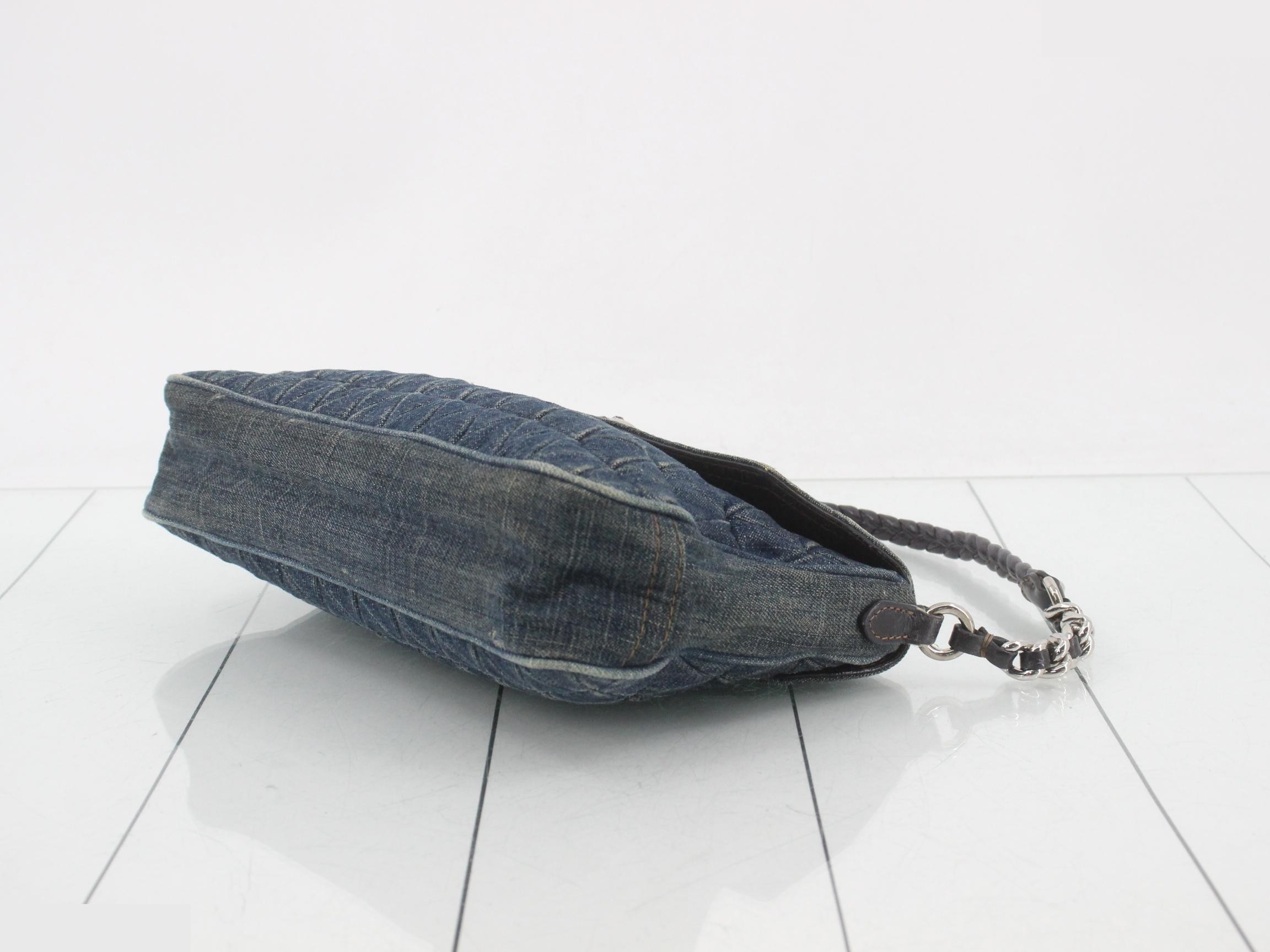 Denim chain bag — view 6