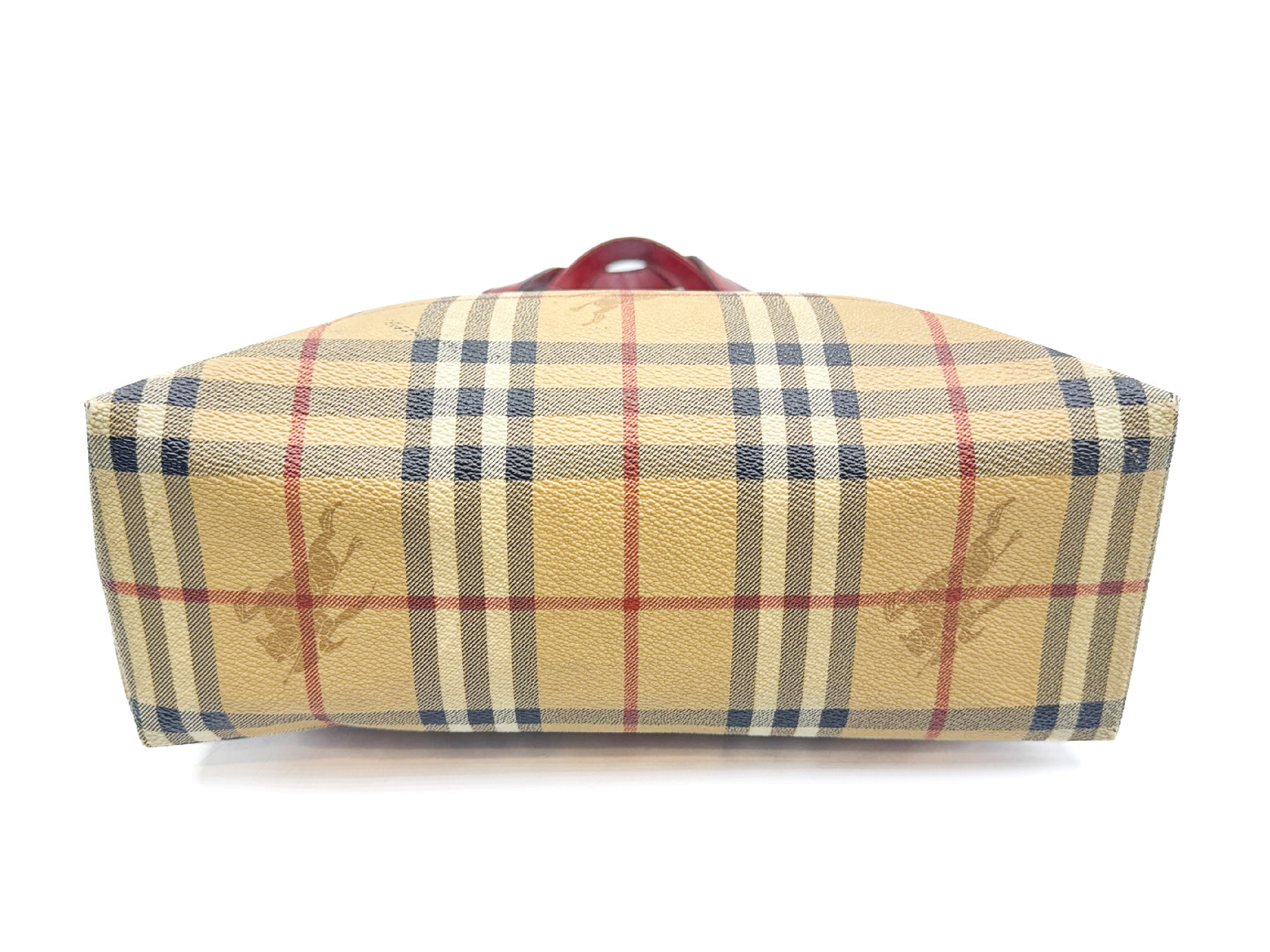 Nova Check Leather Handbag — view 4