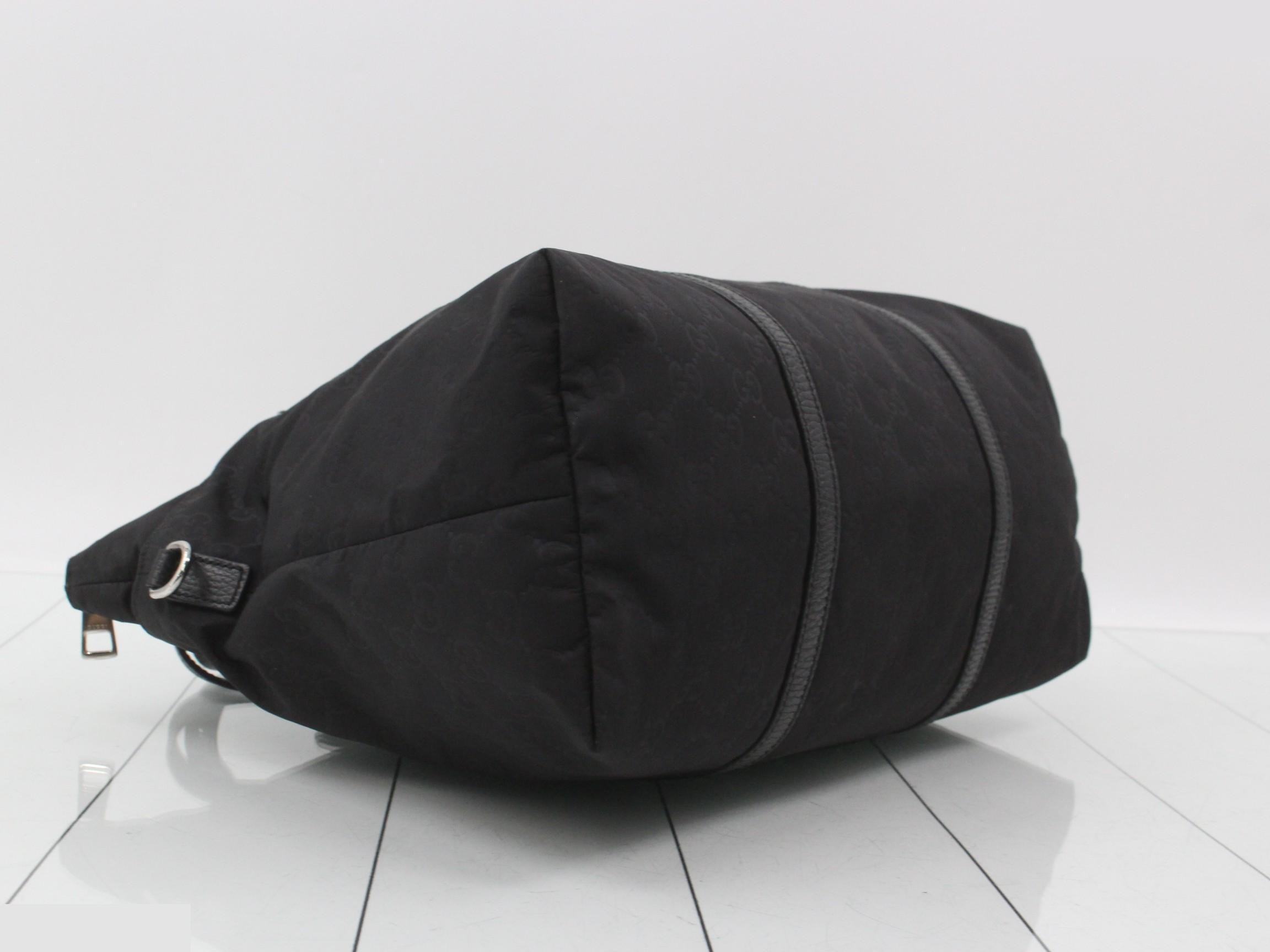 GG Nylon 2-Way Bag, Black — view 5