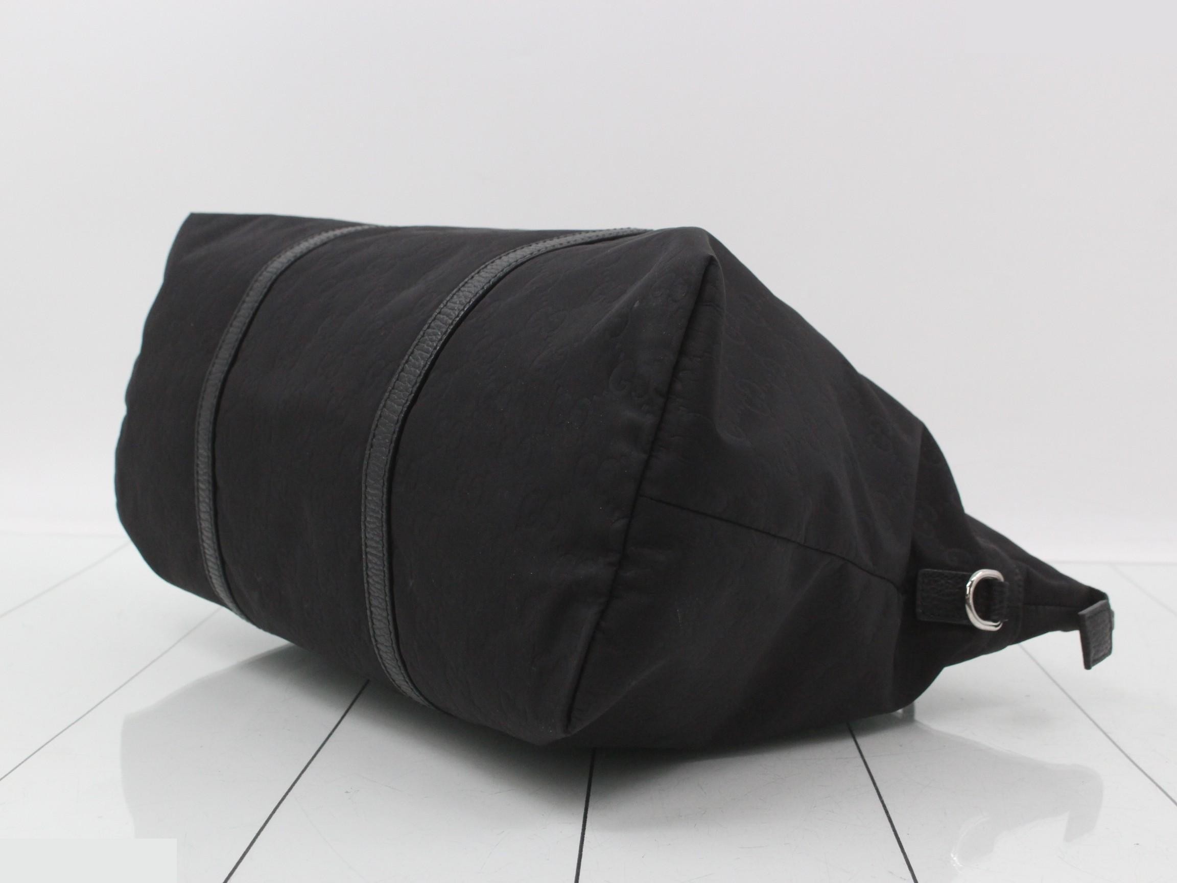 GG Nylon 2-Way Bag, Black — view 6