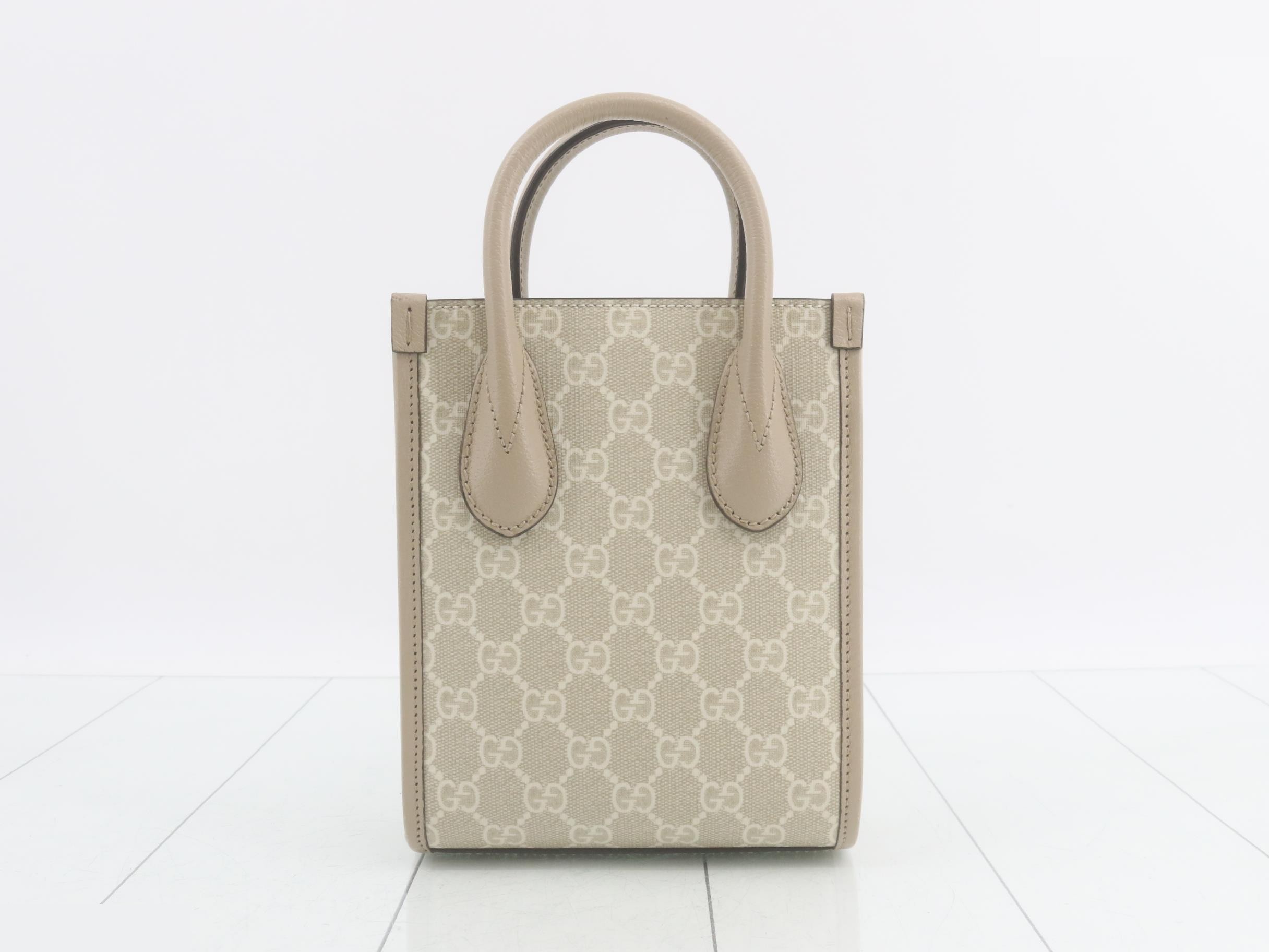 Interlocking G-shaped tote bag — view 2