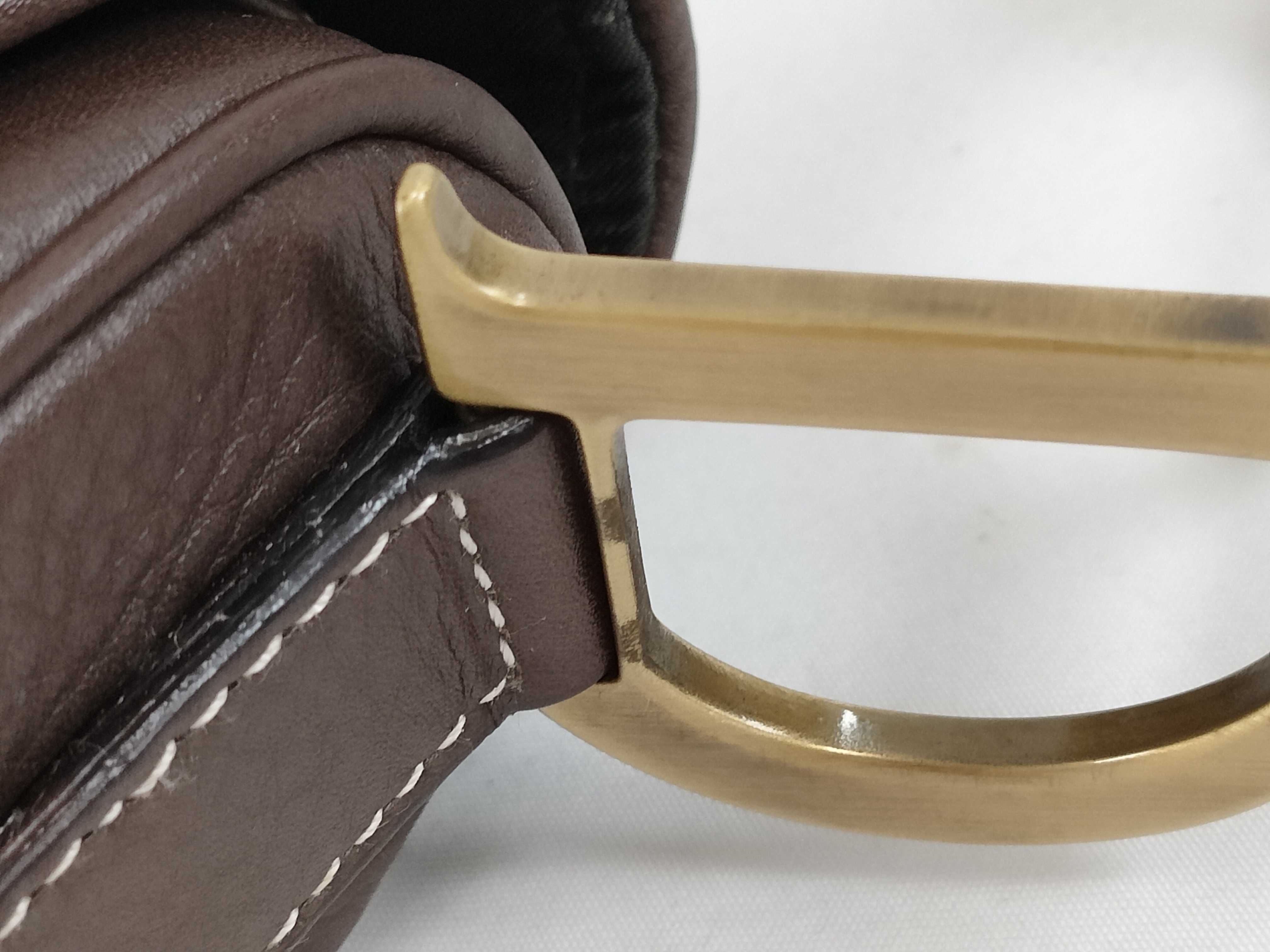 Saddle Bag Brown Shoulder Bag — view 5