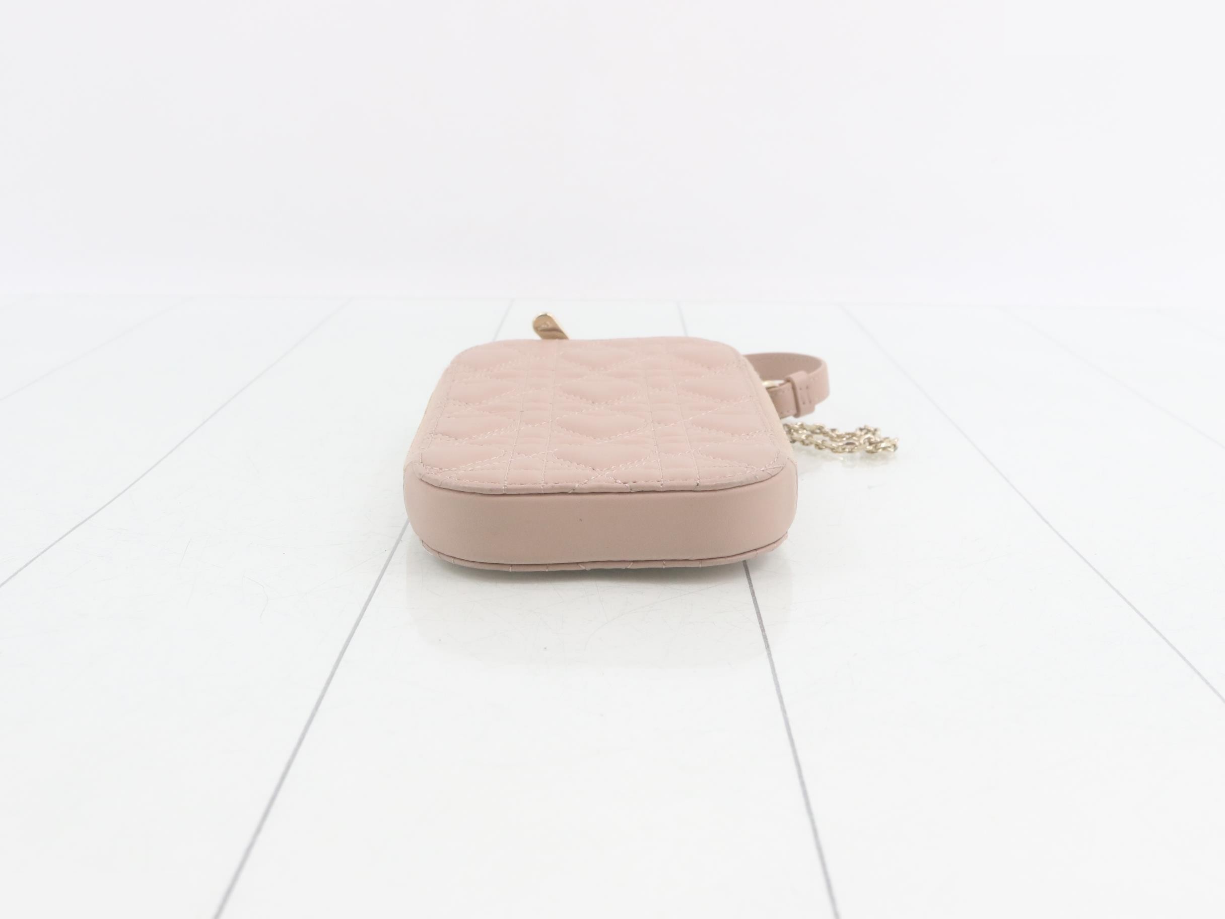 Heart Cannage Leather 2-Way Handbag — view 3