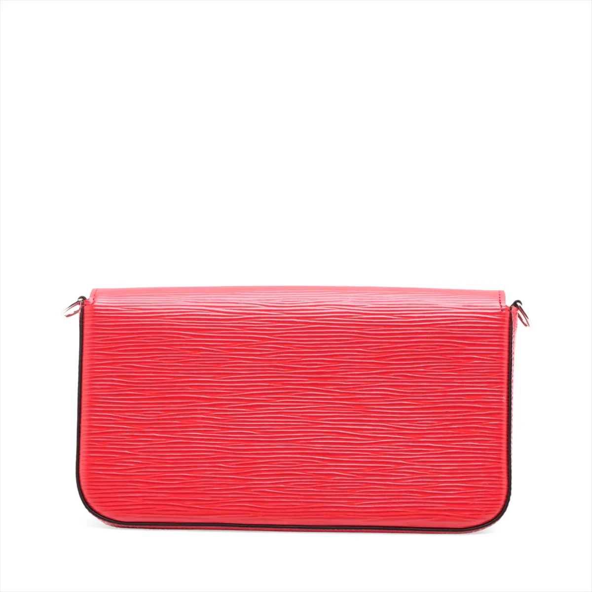 Epi Pochette Félicie M41559 TJ3168 Red with initials — view 2