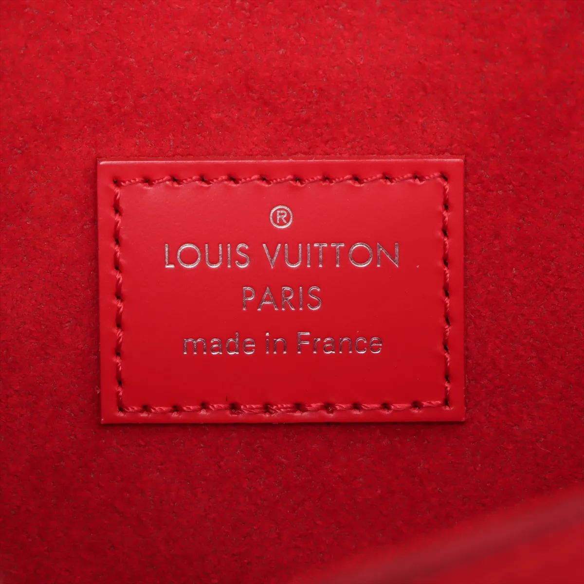 Epi Pochette Félicie M41559 TJ3168 Red with initials — view 10