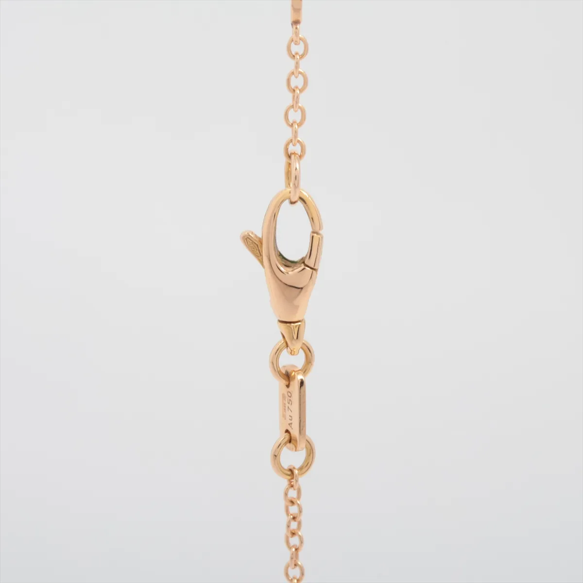 Icon Bloom Enamel Necklace, 750 (PG), 7.5g, enamel chipping. — view 3