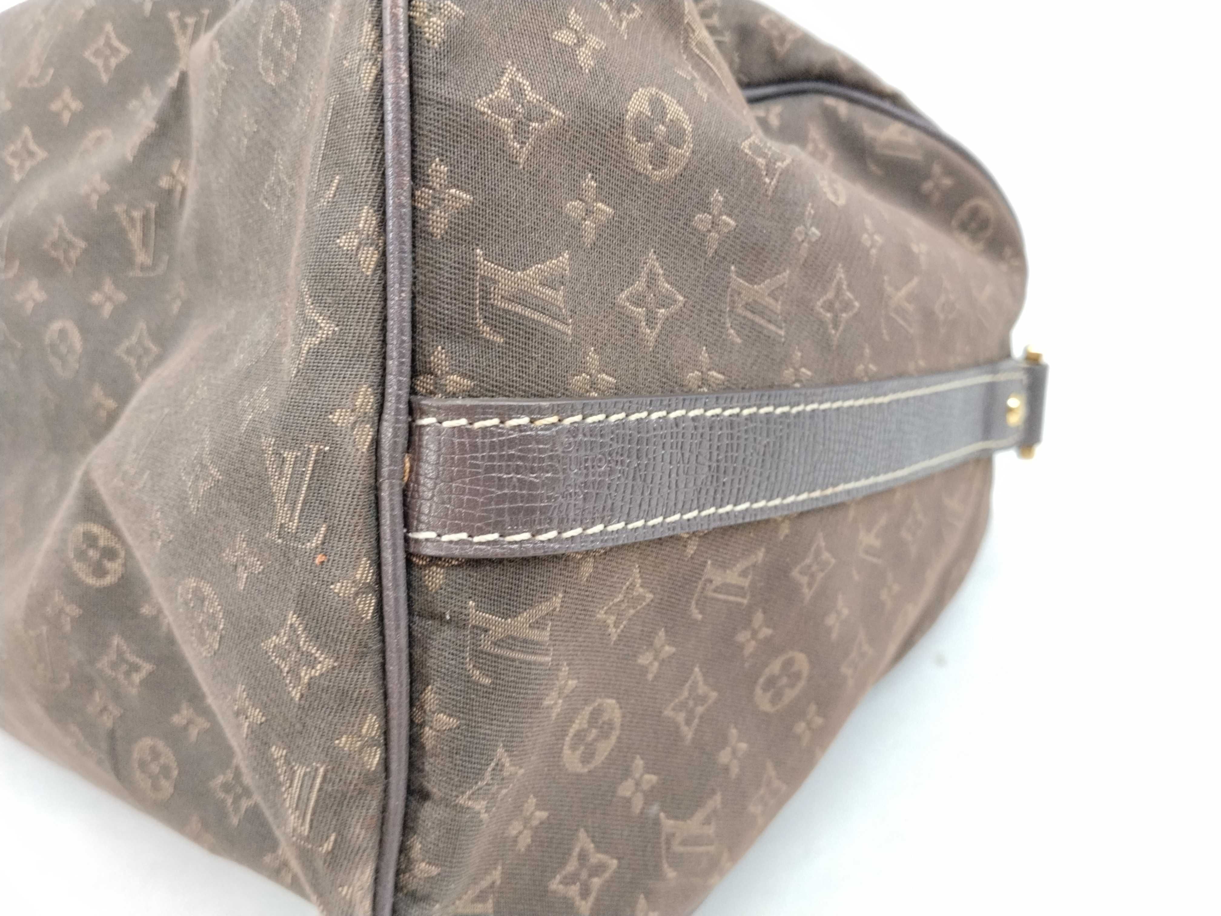 Monogram Mini Lin Speedy Bandoulière Boston Bag — view 12